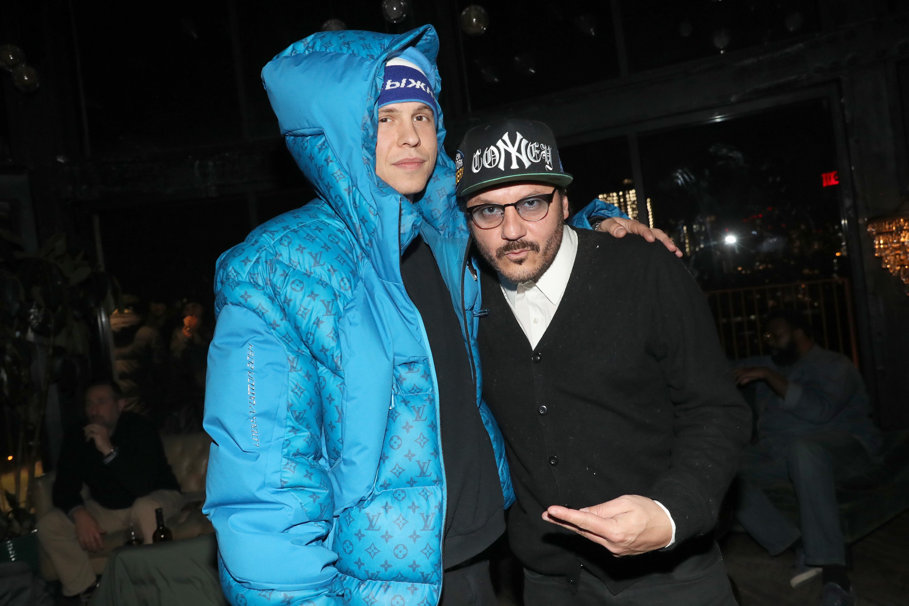 Peter Artemiev and Alberto Polo Cretara attending the BIG50 Hip Hop Celebration in Brooklyn | Source: Getty Images