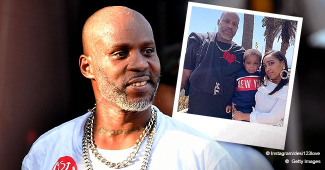 DMX's Fiancée Desiree Lindstrom Shares Adorable Pictures with Him and Son Exodus during Vacation