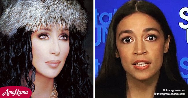 Cher supports Alexandria Ocasio-Cortez after a video of the young politician dancing went viral