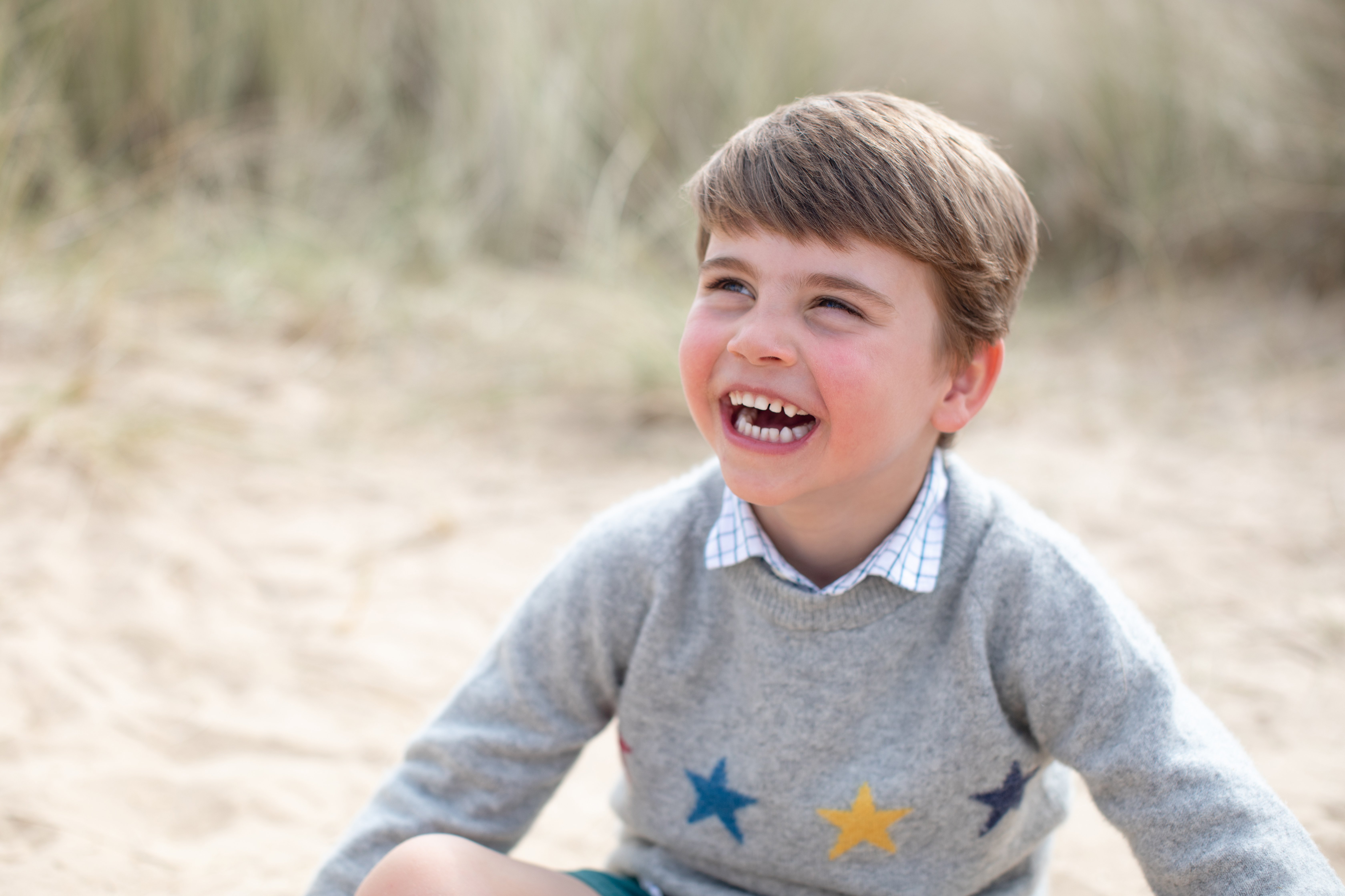Prince Louis in Norfolk in 2022. | Source: Getty Images 