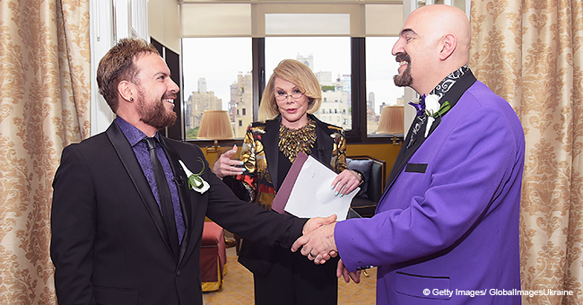 Joan Rivers Remembered by Gay Couple Reportedly Married by Her Just a Week before She Died