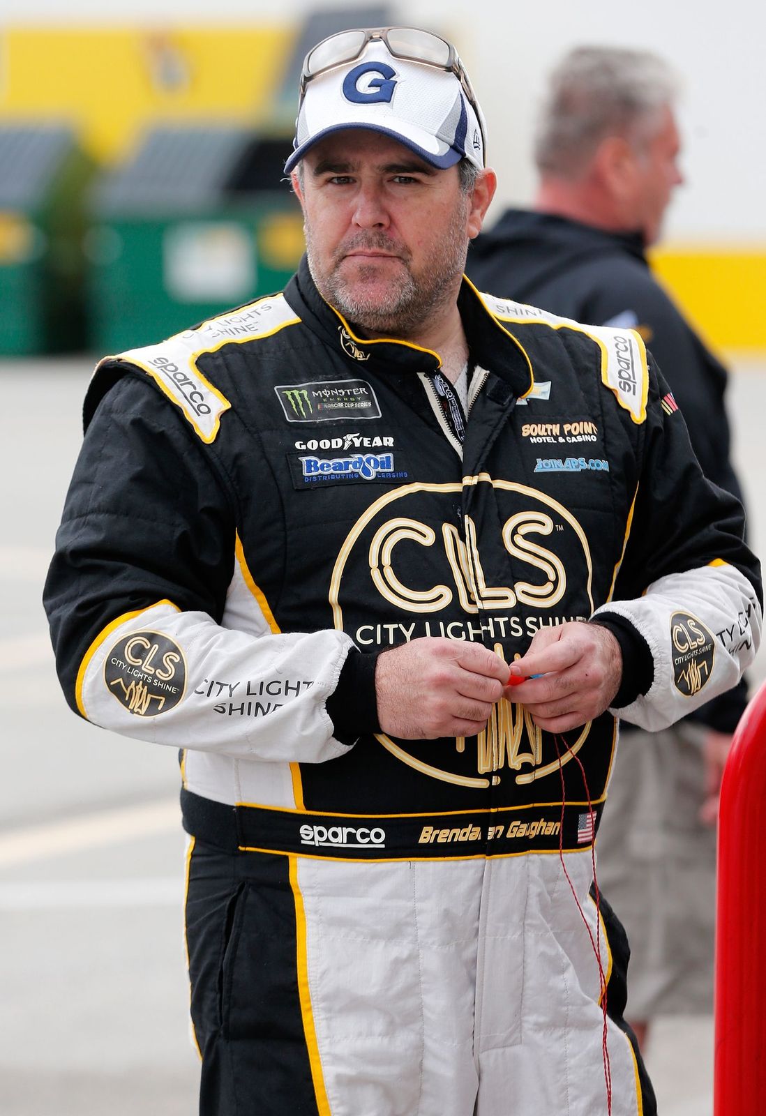 Brendan Gaughan, driver of the #62 Beard Oil Distributing/South Point Chevrolet, at practice for the Monster Energy NASCAR Cup Series 61st Annual Daytona 500 at Daytona International Speedway on February 9, 2019 | Photo: Getty Images