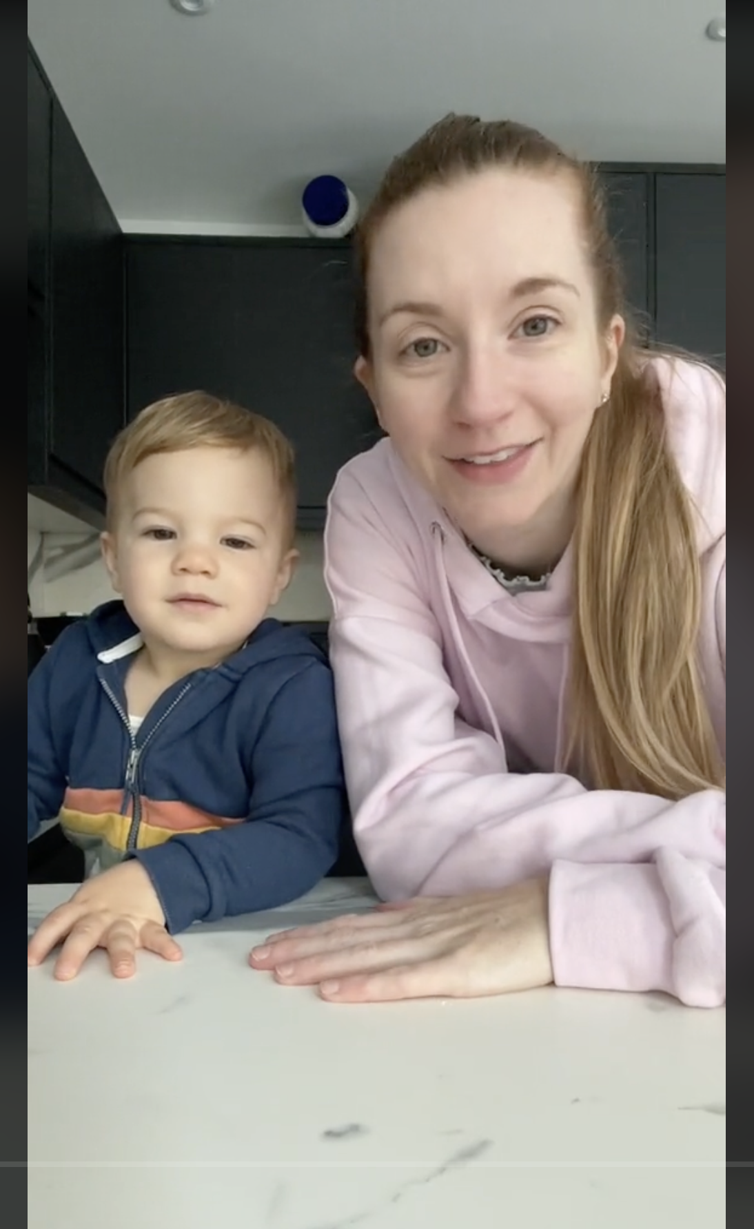 Samantha Mary with her son Jack, as seen in a video dated November 3, 2023 | Source: TikTok/samanthamary1989