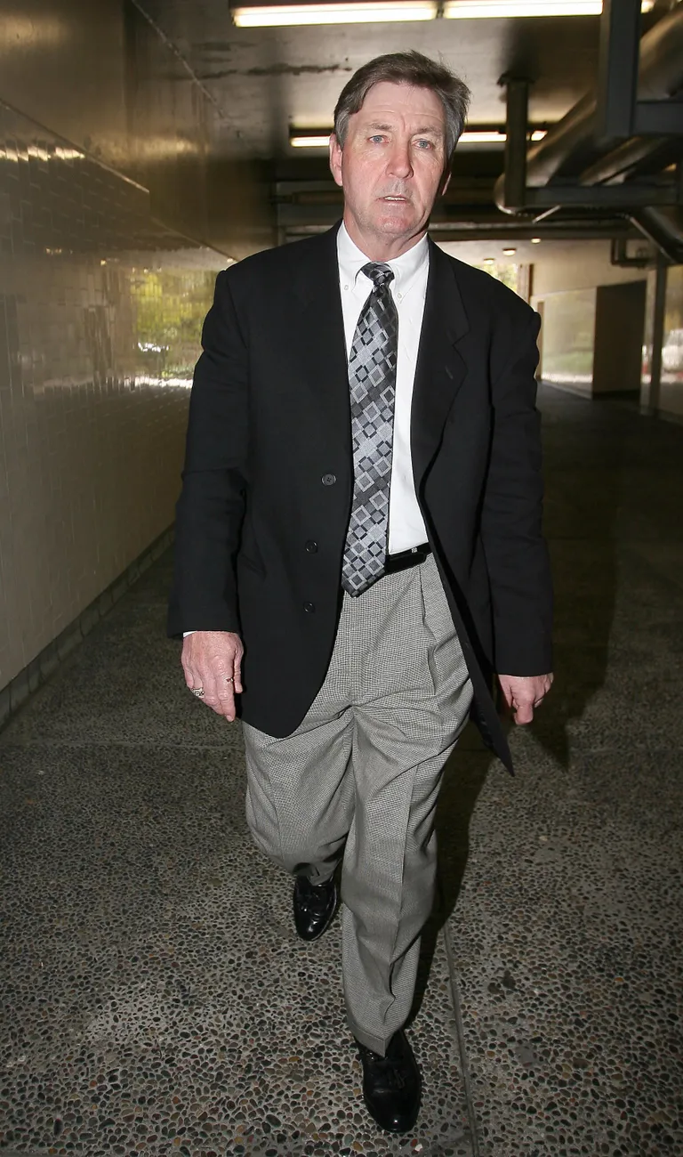 Britney Spears' father, Jamie Spears leaving the Los Angeles County Superior courthouse in Los Angeles, California | Photo: Getty Images