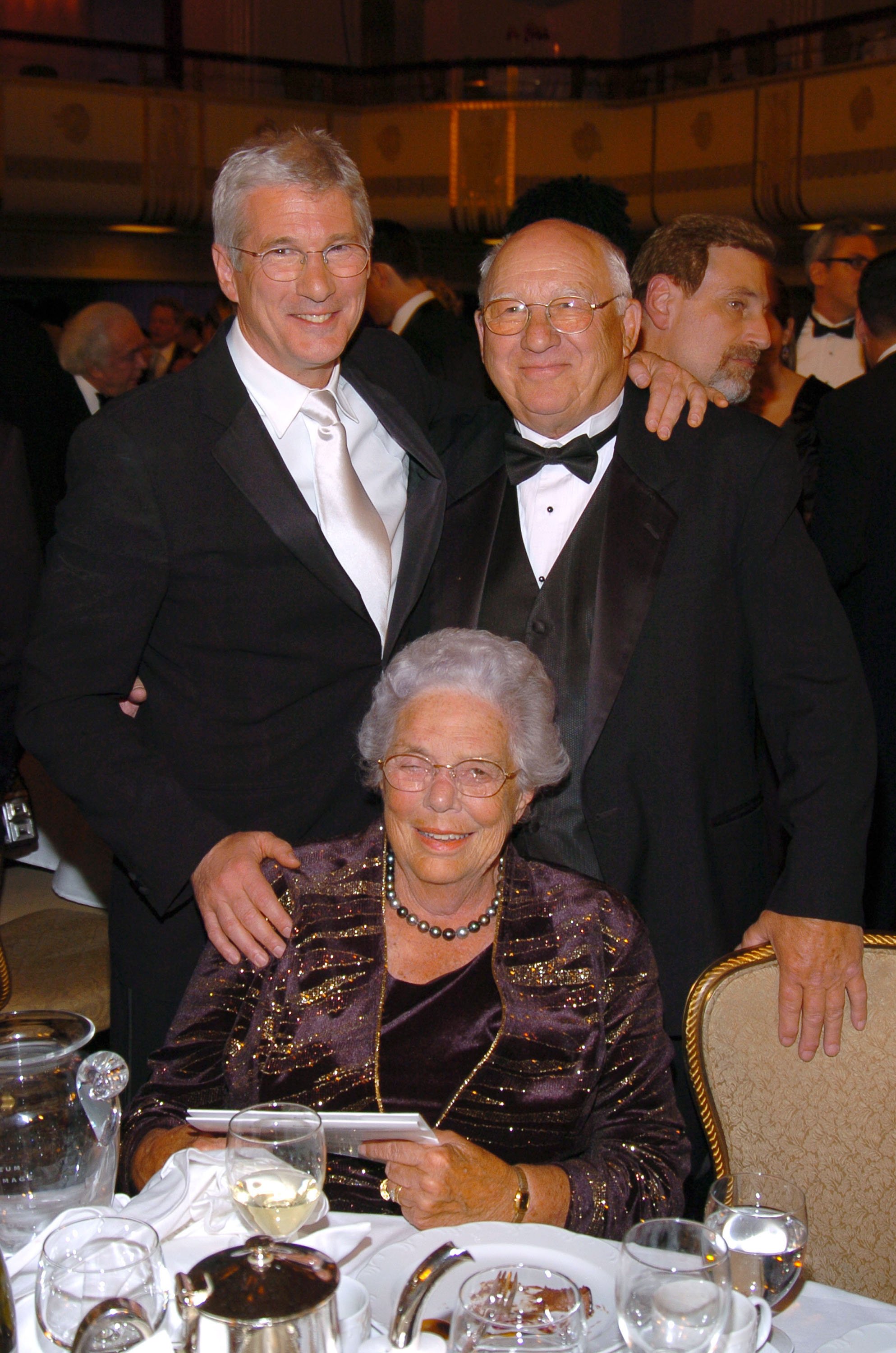 Richard Gere and mother Doris Gere during 19th Annual American Museum of the Moving Image Benefit in New York City, New York, United States. | Source: Getty Images