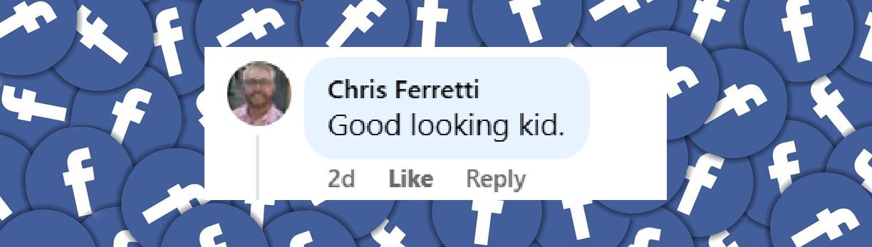 A comment under a Facebook post uploaded on April 25, 2025. | Source: Facebook/People
