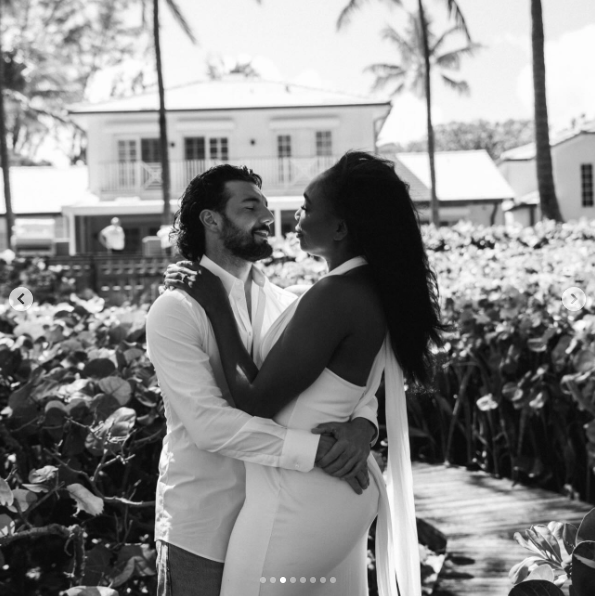 Andrea Preti and Venus Williams. | Source: Instagram/venuswilliams and andreapreti88