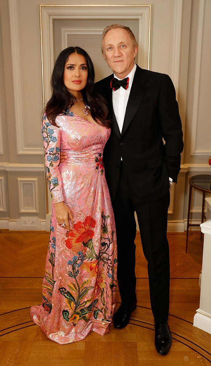 Salma Hayek and Francois-Henri Pinault. I Image: Getty Images.