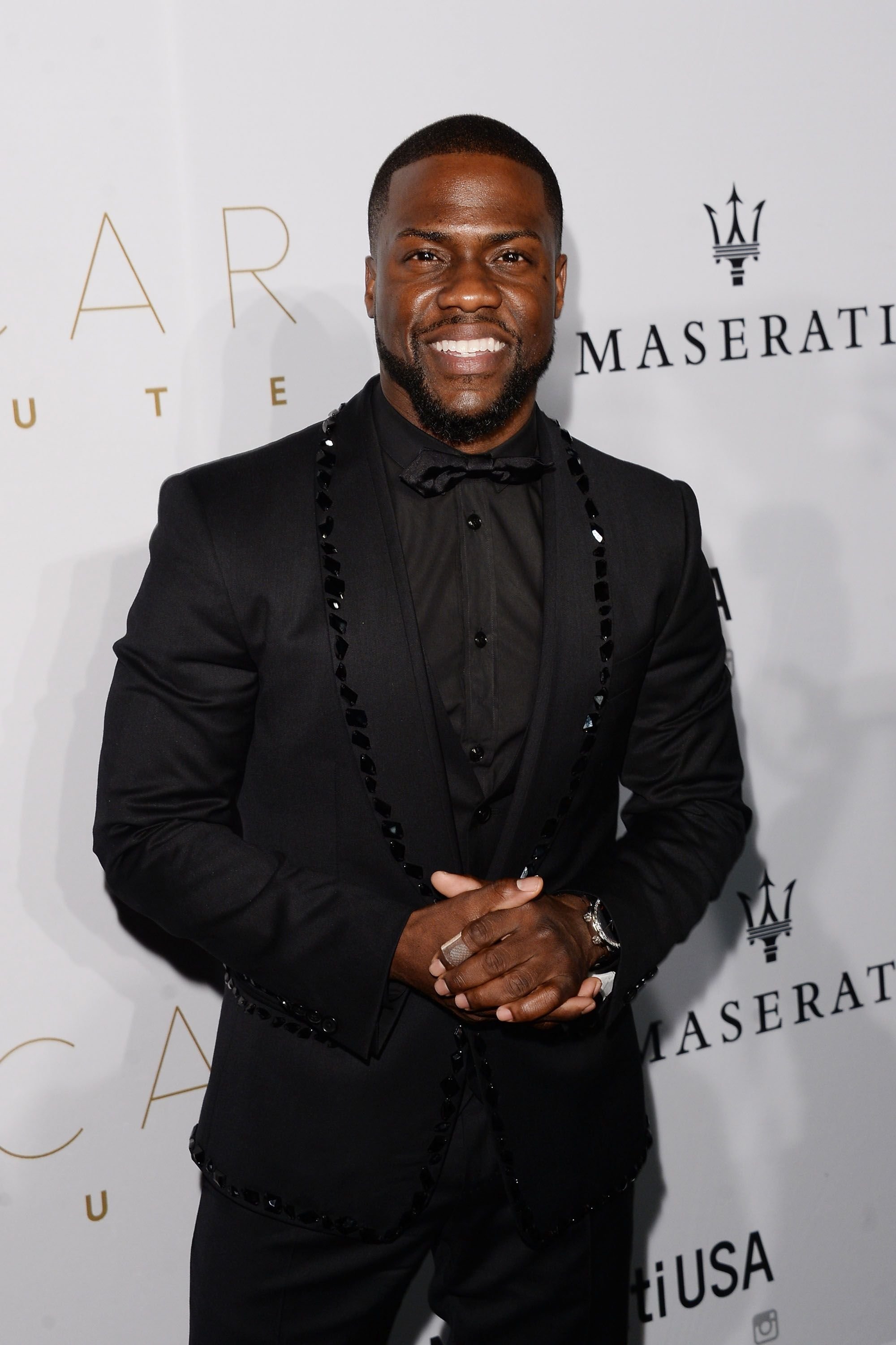 Kevin Hart at the 2016 Oscar Salute after-party at W Hollywood on February 28, 2016 in Hollywood, California. | Source: Getty Images