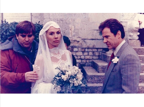Trudie Styler and Harvey Keitel from a post dated August 4, 2022. | Source: Instagram/trudiestyler
