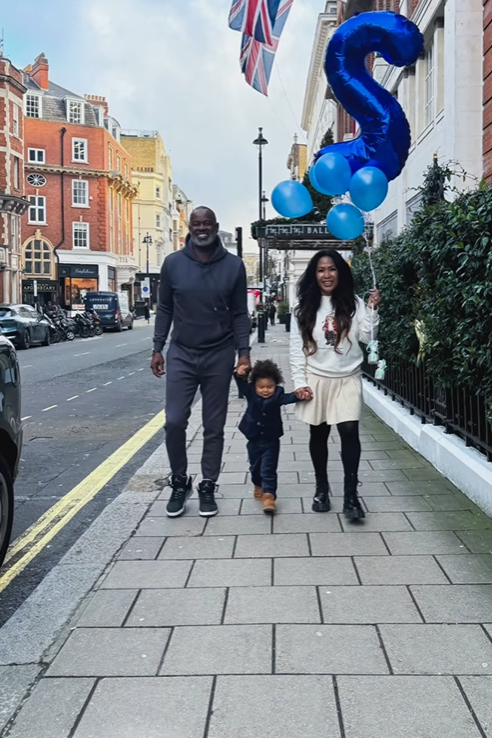 Brian McKnight and his wife celebrate their son's birthday, from a post dated January 2, 2025. | Source: Instagram/brianmcknight23