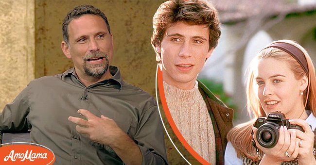Jeremy Sisto on "Live With Kelly and Ryan" in 2021 [Left] Sisto as Elton and Alicia Silverstone as Cher in the 1995 movie "Clueless" [Right] | Photo: YouTube/LIVEwithkellyandryan & Getty Images