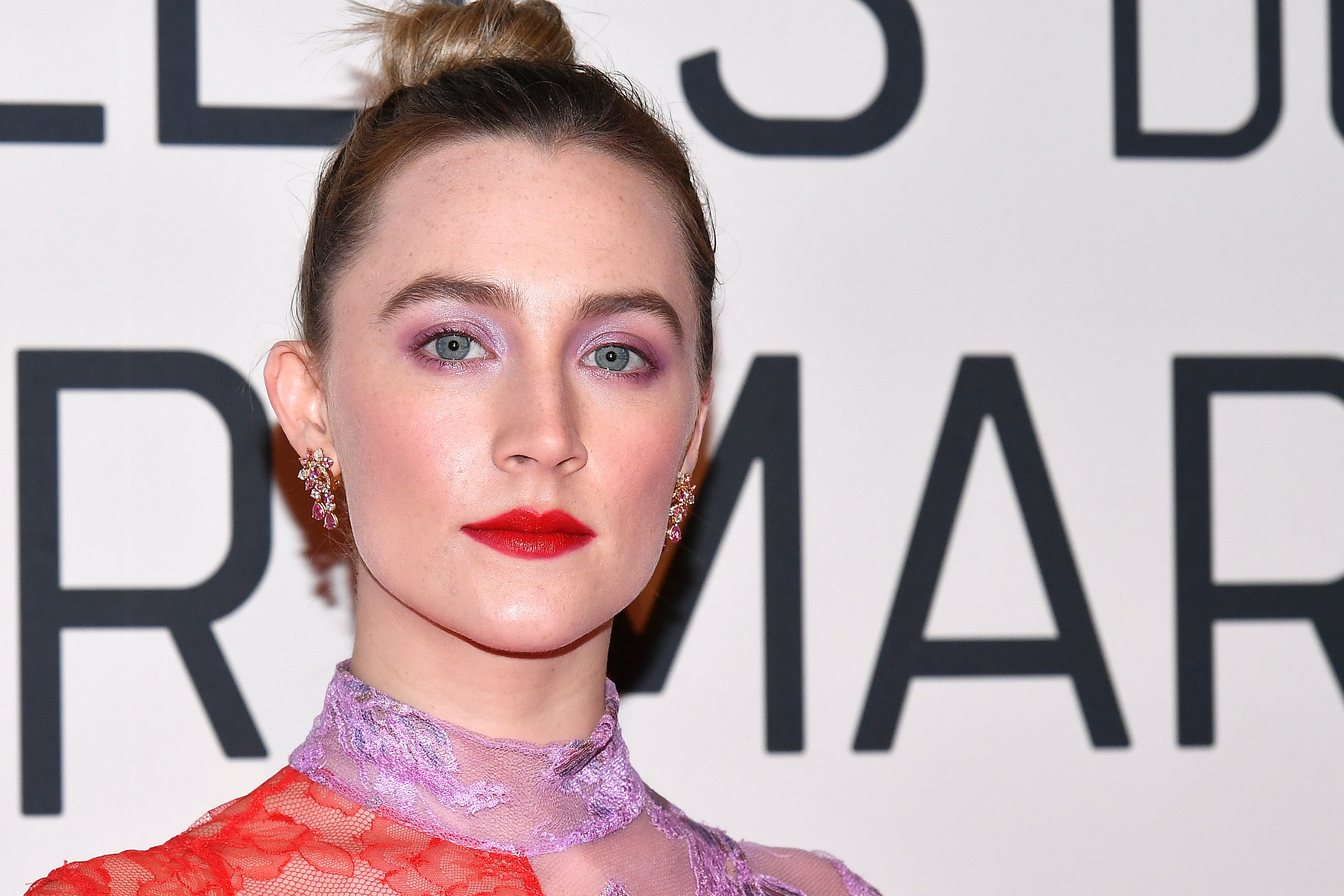 Actress Saoirse Ronan to star in 2020 movie  "Ammonite" with veteran actress Kate Winslet.  |  Photo: Getty Images