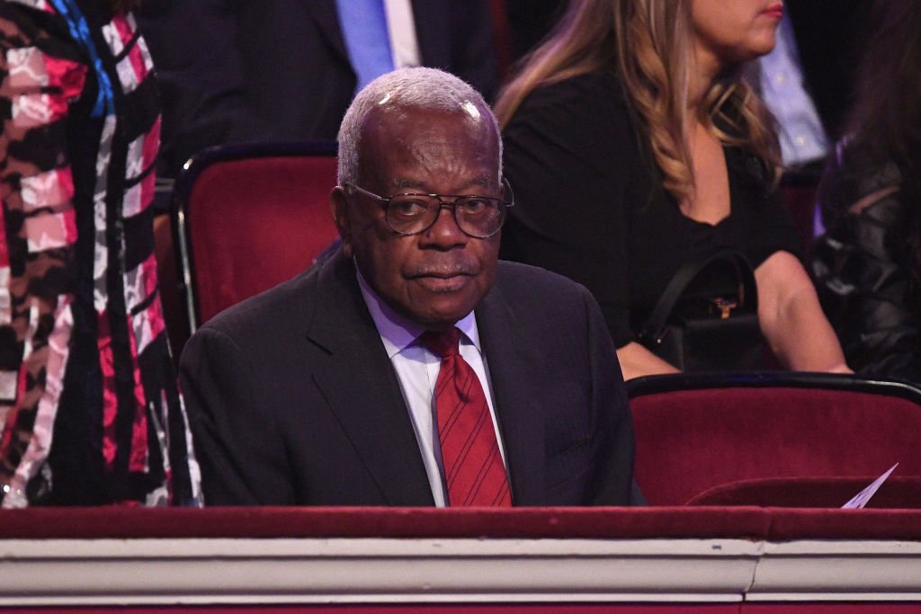 Sir Trevor McDonald, OBE, at the Royal Albert Hall for a star-studded concert to celebrate the Queen's 92nd birthday on April 21, 2018. | Photo: Getty Images