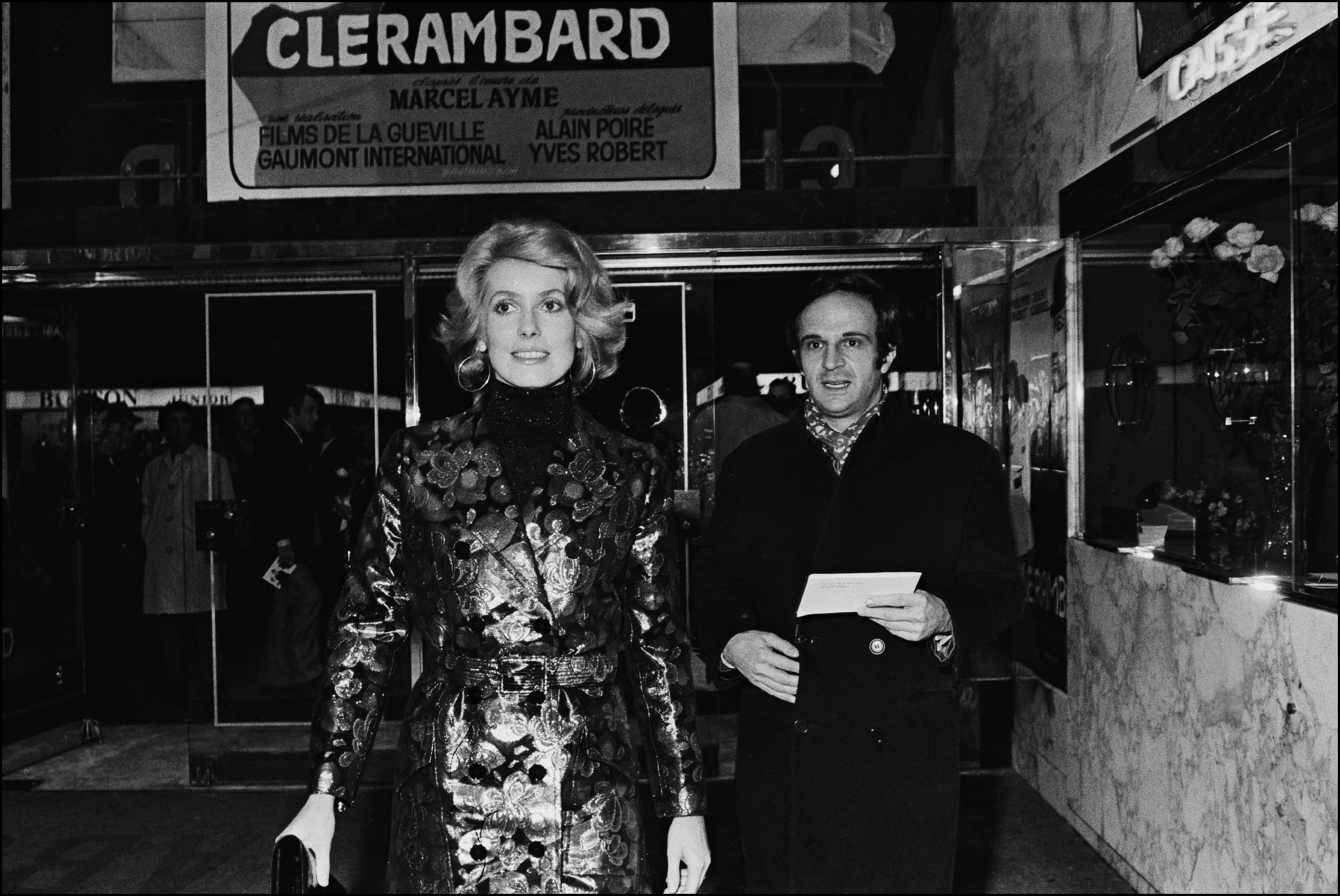 Catherine Deneuve et François Truffaut en 1969. l Source : Getty Images