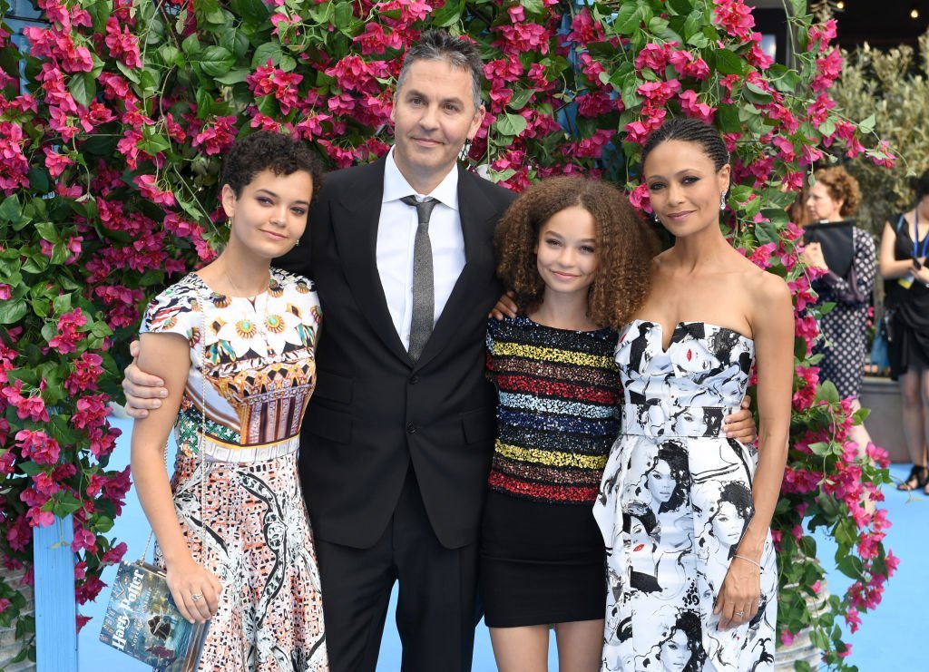 Thandie's family in London on July 16, 2019 | Source: Getty Images