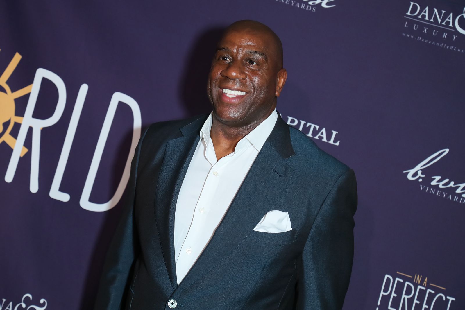 Earvin Magic Johnson at Manuela Testolini And Eric Bent Present An Evening Of Music, Art And Philanthropy on March 03, 2019 | Photo: Getty Images
