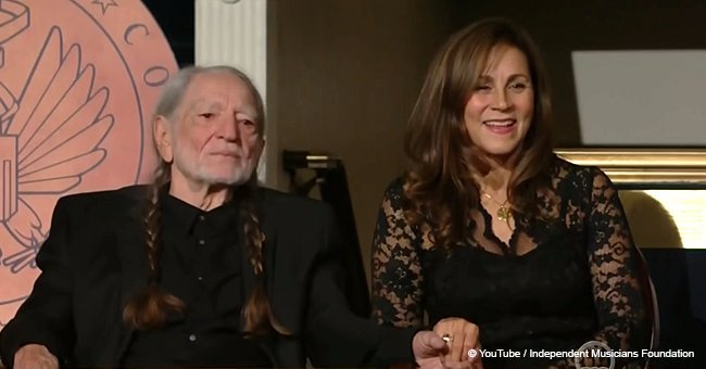 Willie Nelson barely holds back tears listening to 'Seven Spanish Angels' tribute