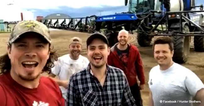 5 hunky farmer brothers sing hilarious 'Friends in Low Places' parody about the drought