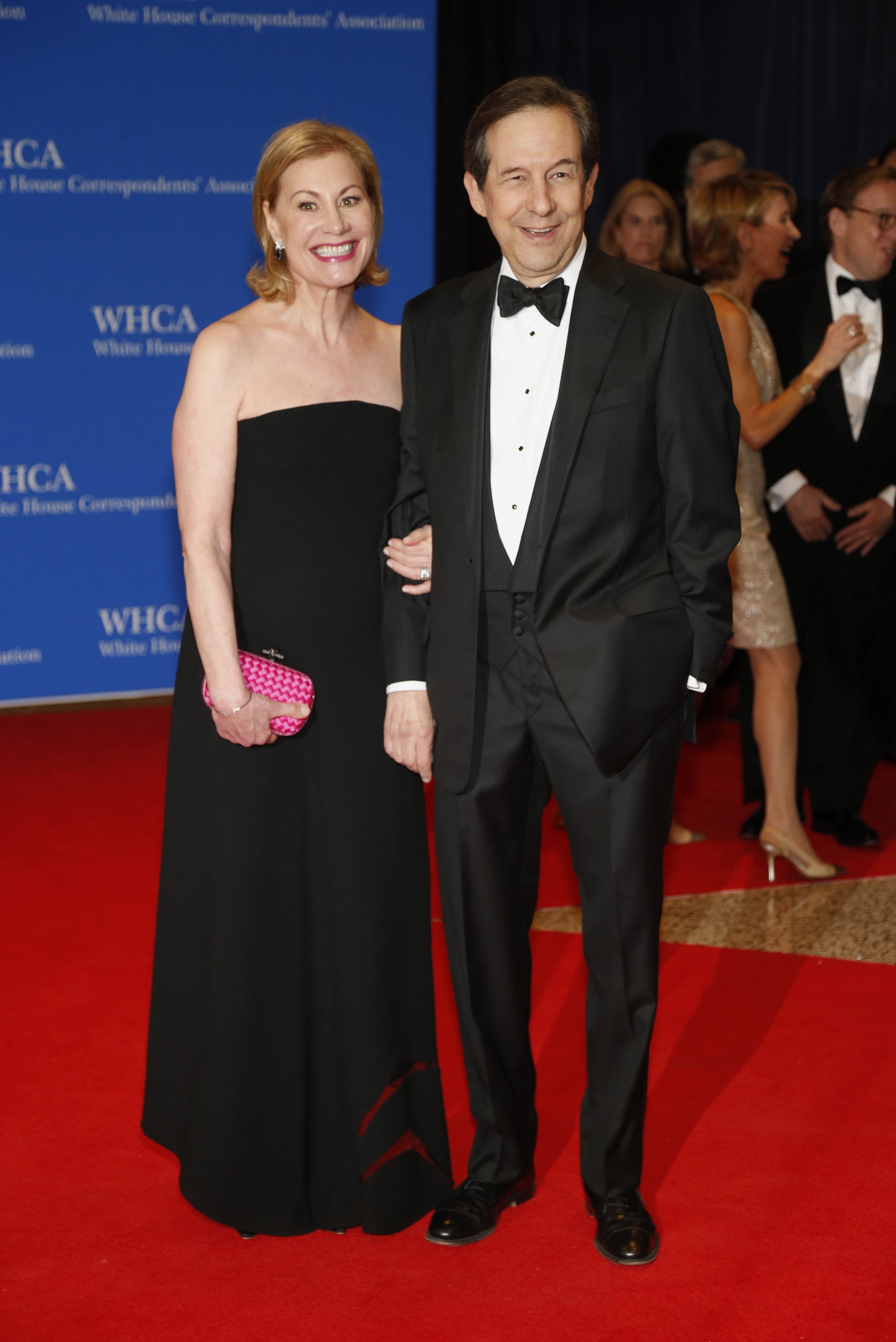 Lorraine Martin Smothers and Chris Wallace are pictured as they arrive for the White House Correspondents' Association (WHCA) dinner on April 30, 2016, in Washington, D.C. | Source: Getty Images