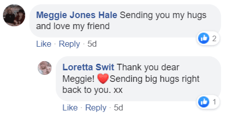 Fan's comment on Loretta Swit's post. | Source: Facebook/reallorettaswit