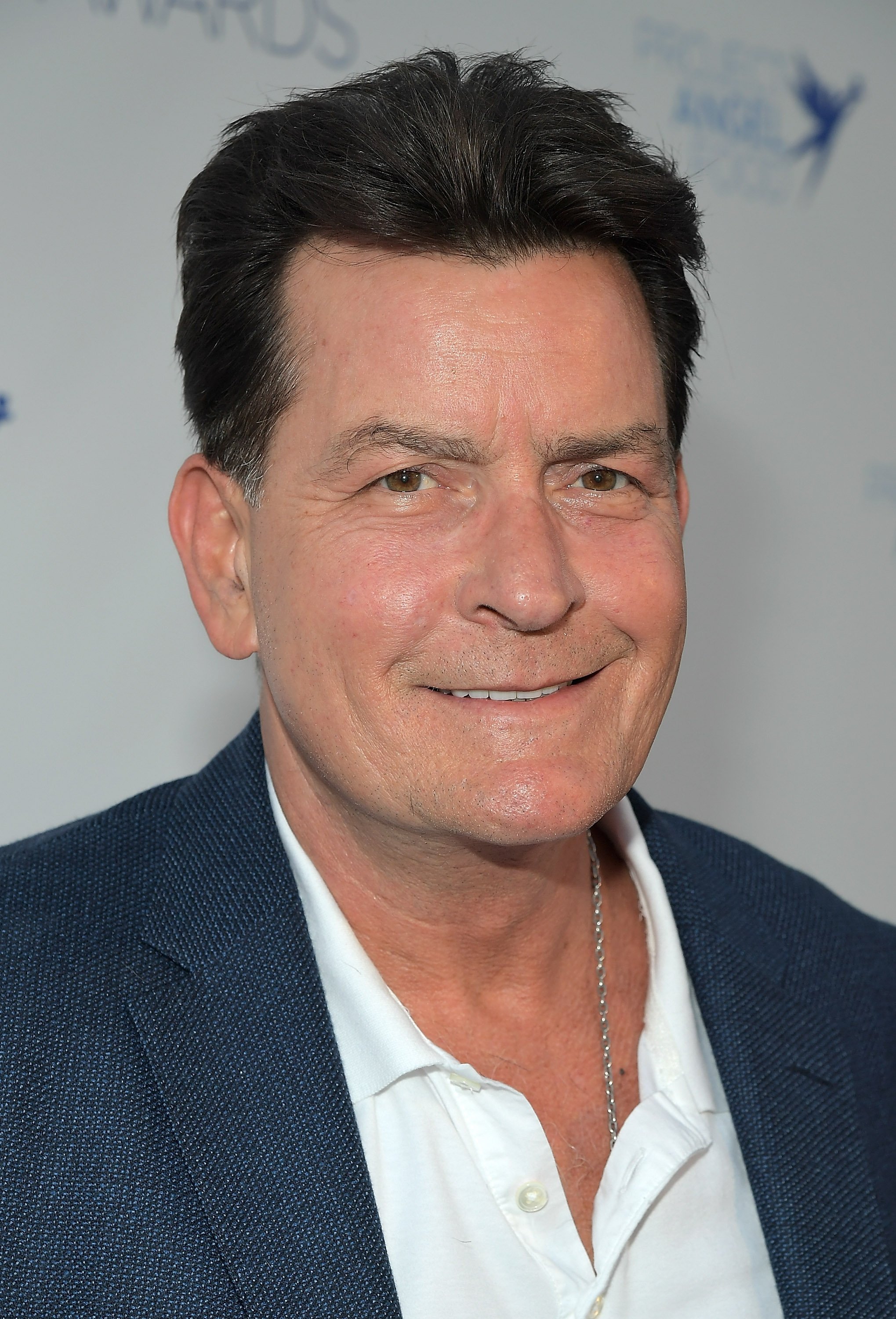 Charlie Sheen at the Project Angel Food's 2018 Angel Awards on August 18, 2018 | Source: Getty Images