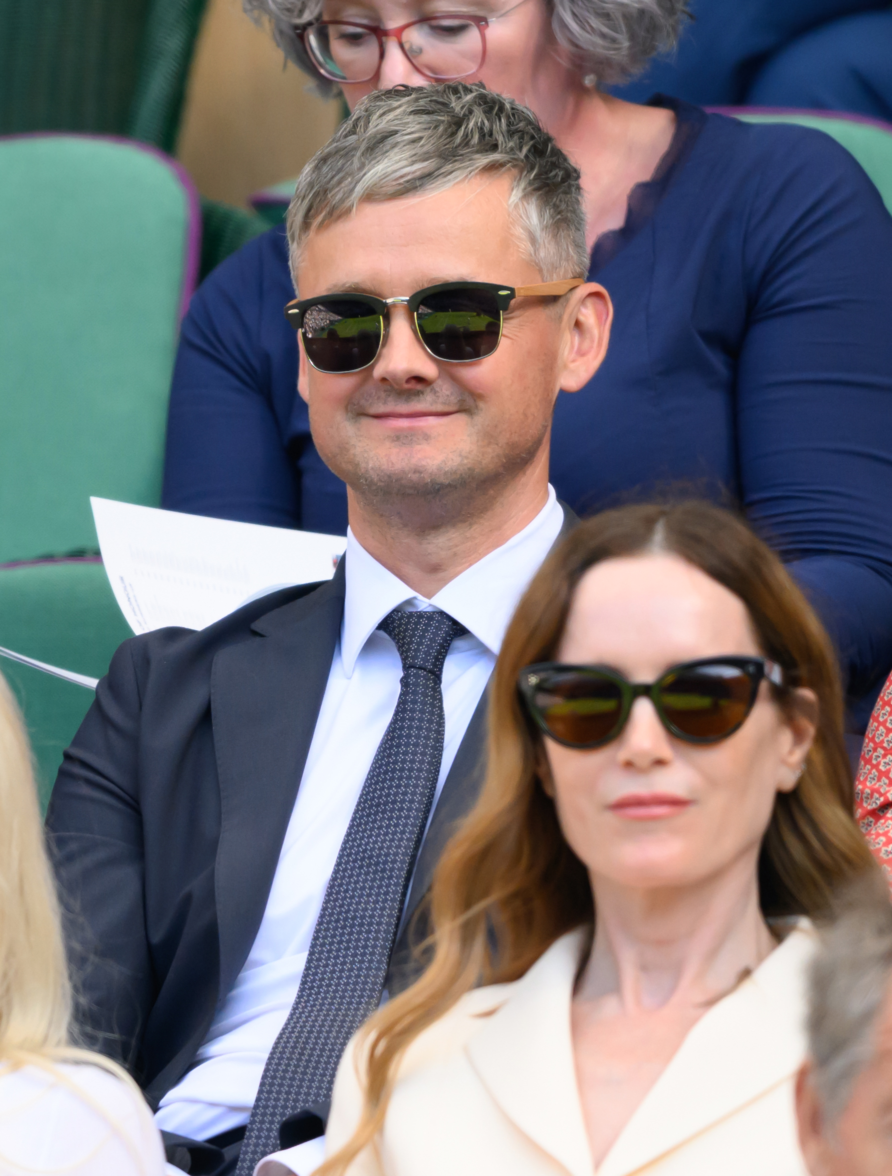 The famous singer on day three of the Wimbledon Tennis Championships at the All England Lawn Tennis and Croquet Club on July 2, 2025, in London. | Source: Getty Images