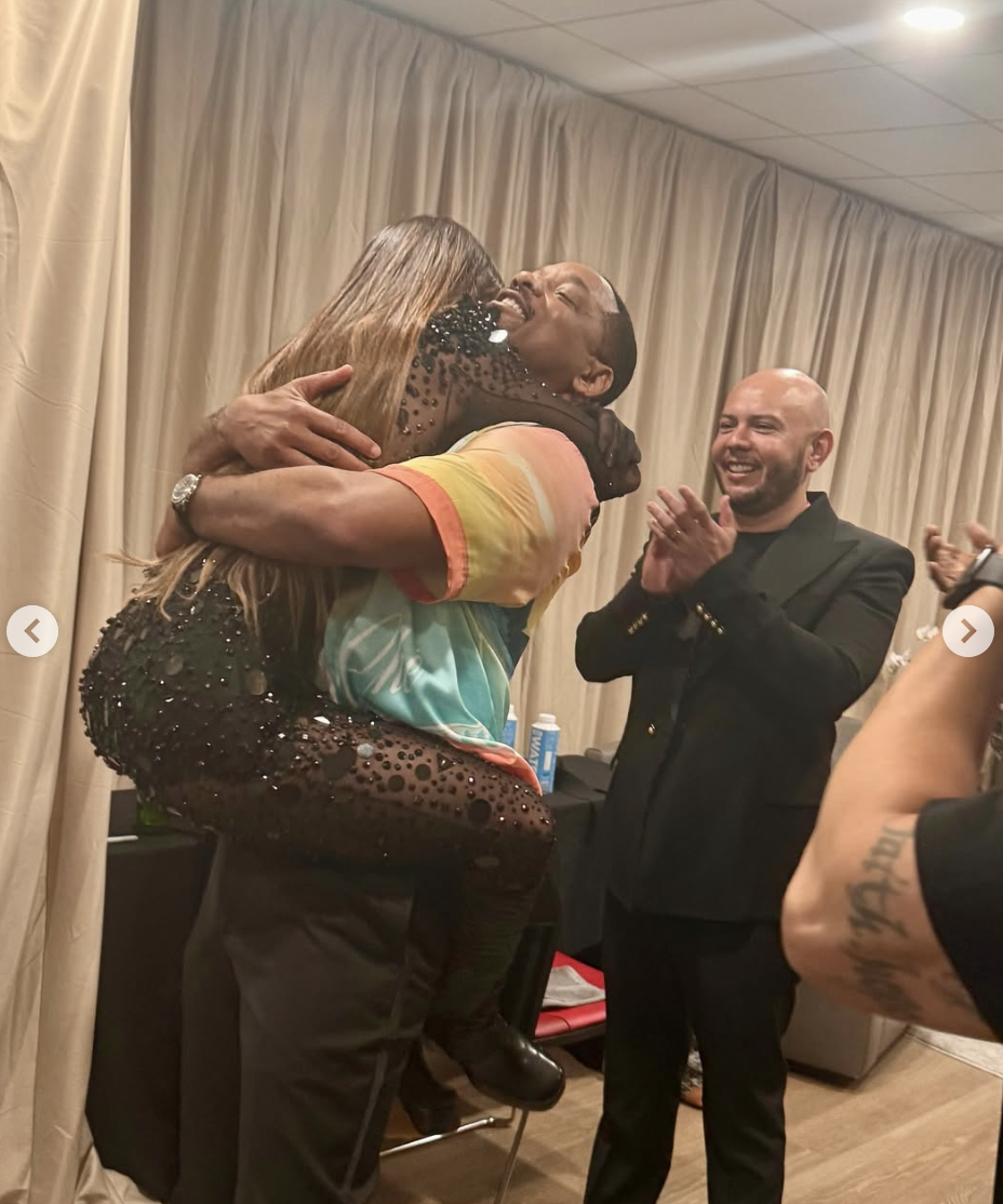 India Martínez and Will Smith perform onstage on February 20, 2025 | Source: Instagram/india_martinez_oficial