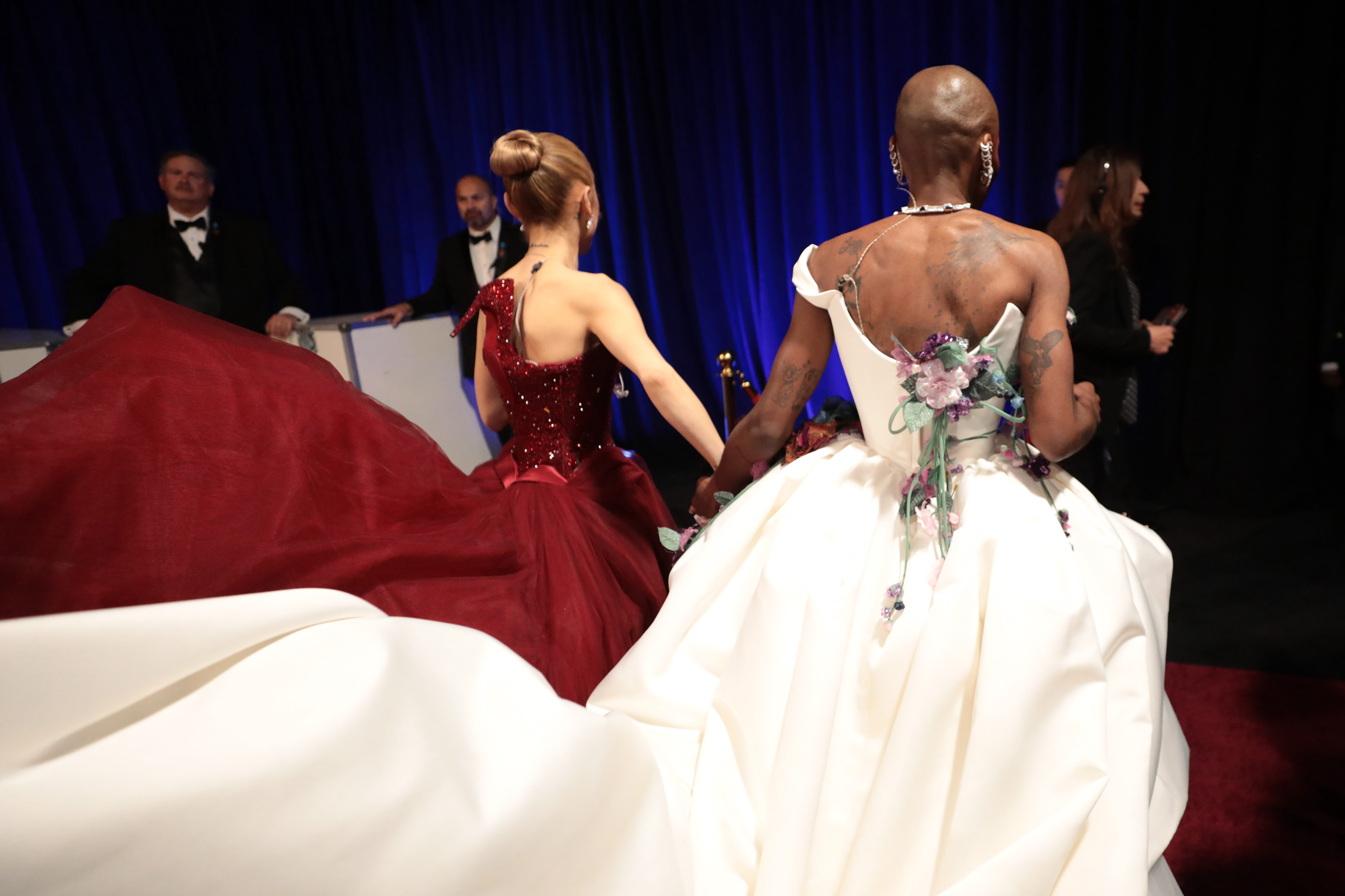 Ariana Grande and Cynthia Erivo on March 2, 2025 | Source: Getty Images