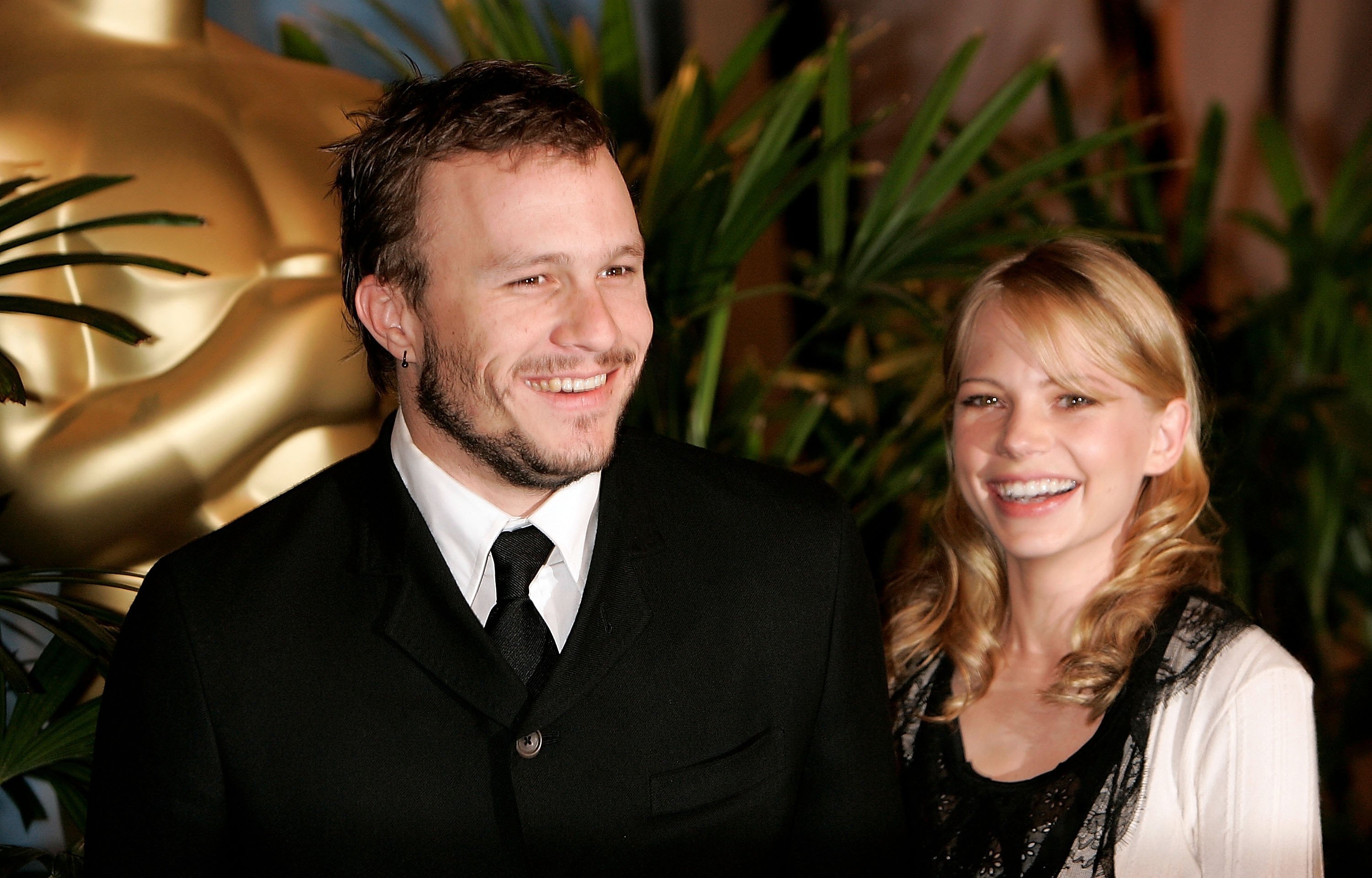 Heath Ledger and Michelle Williams at the Oscar Nominees Luncheon in 2006. | Source: Getty Images