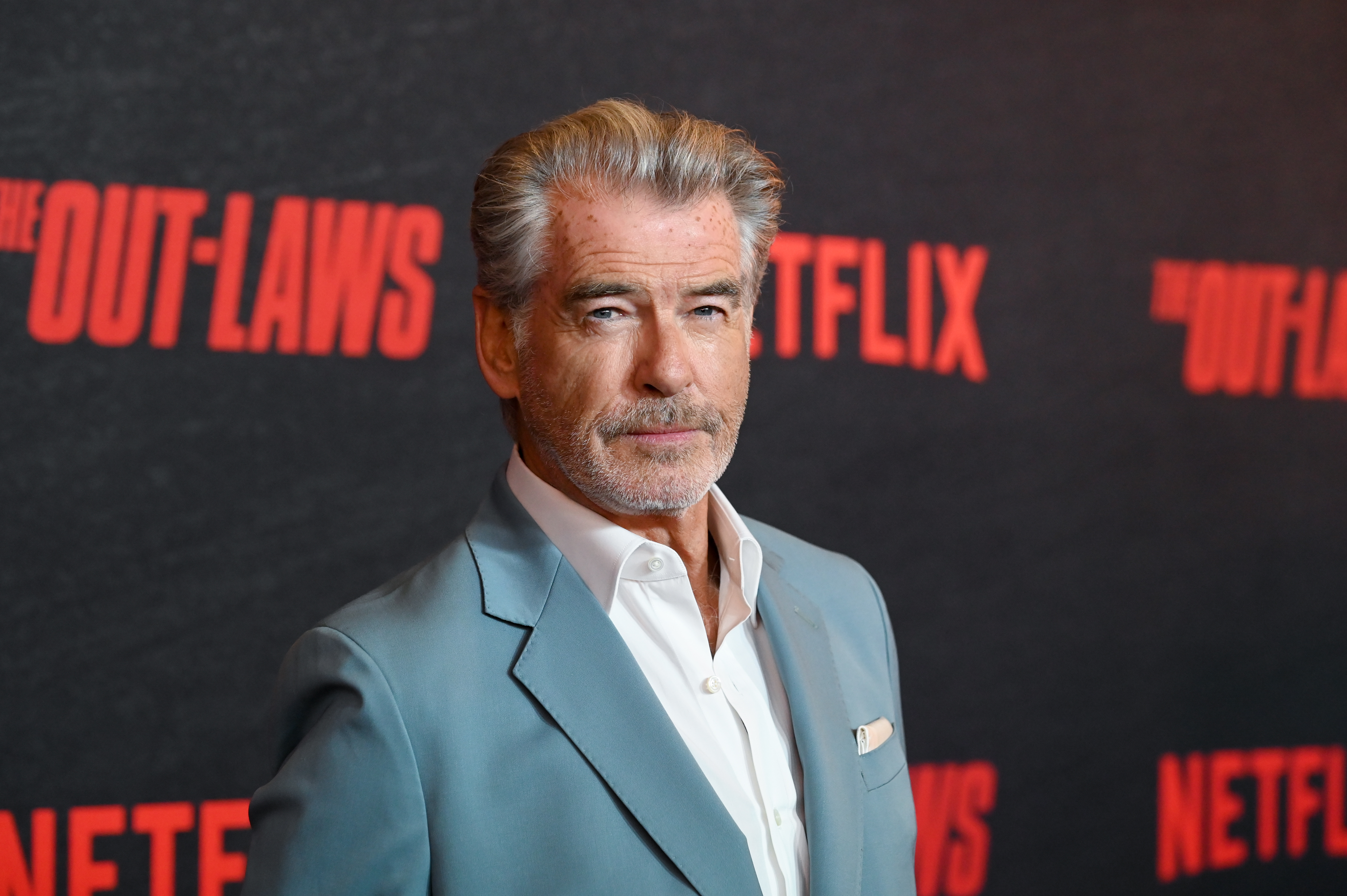 Pierce Brosnan at the premiere of "The Out-Laws" in California in 2023 | Source: Getty Images