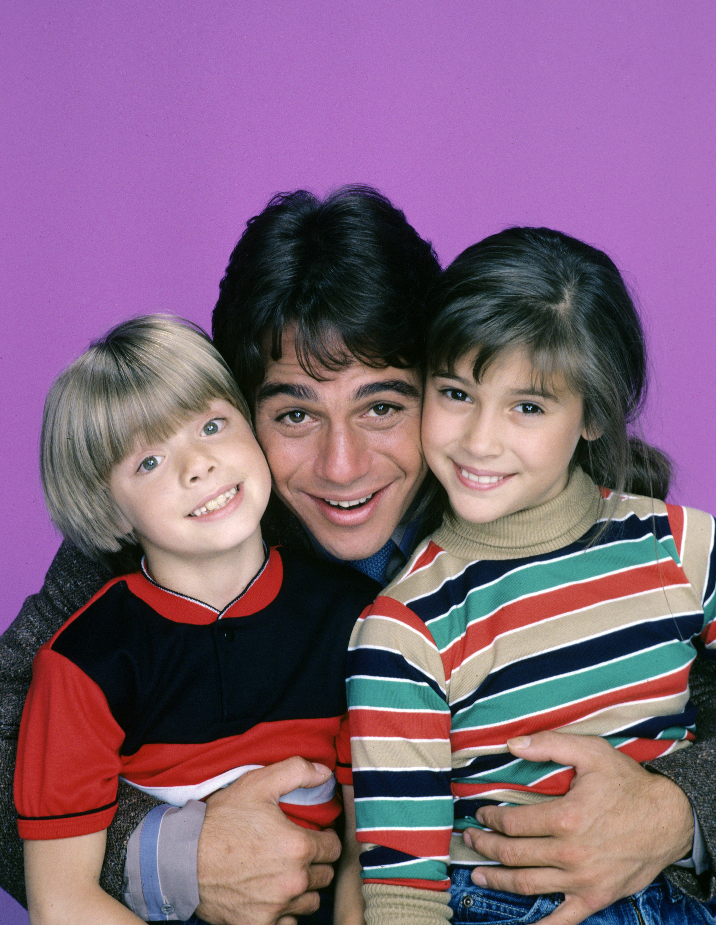 Tony Danza, Alyssa Milano, and Danny Pintauro on "Who's the Boss?" September 20, 1984 | Source: Getty Images
