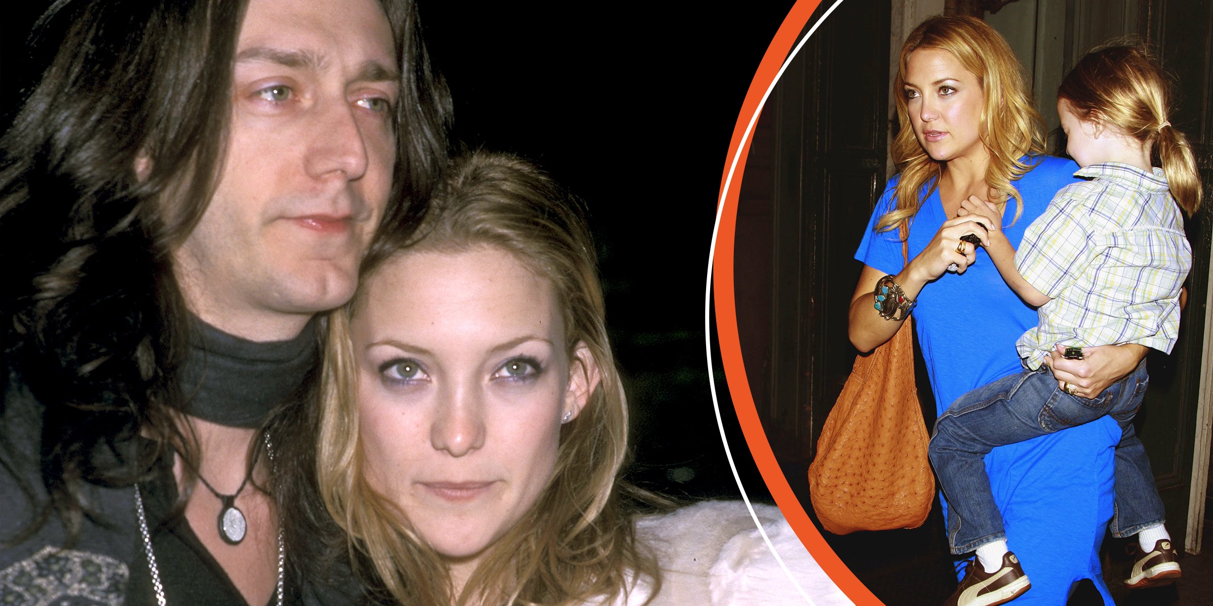 Kate Hudson and Chris Robinson | Kate Hudson and her child | Source: Getty Images