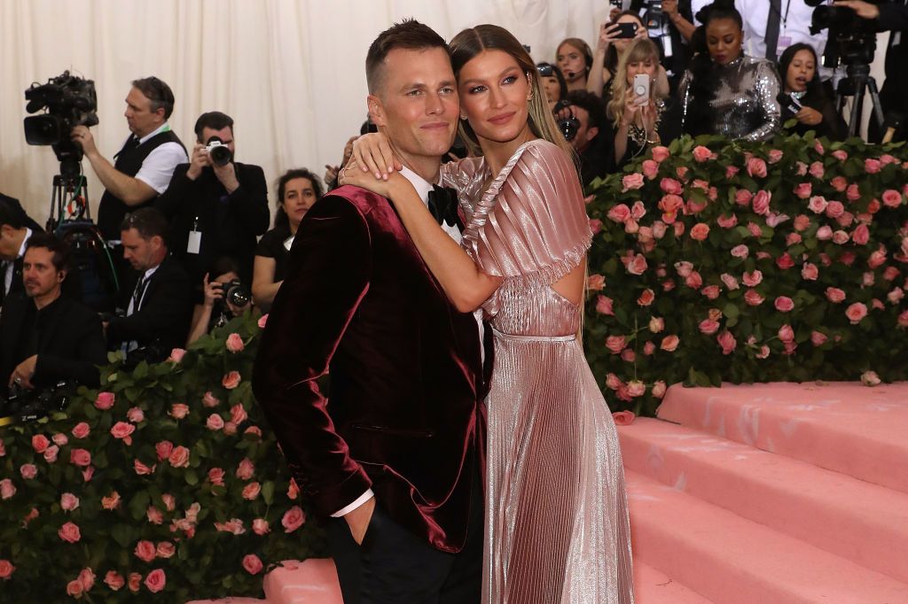 Tom Brady and Gisele Bündchen at the Met Gala Celebrating Camp May 6, 2019 | Getty Images 