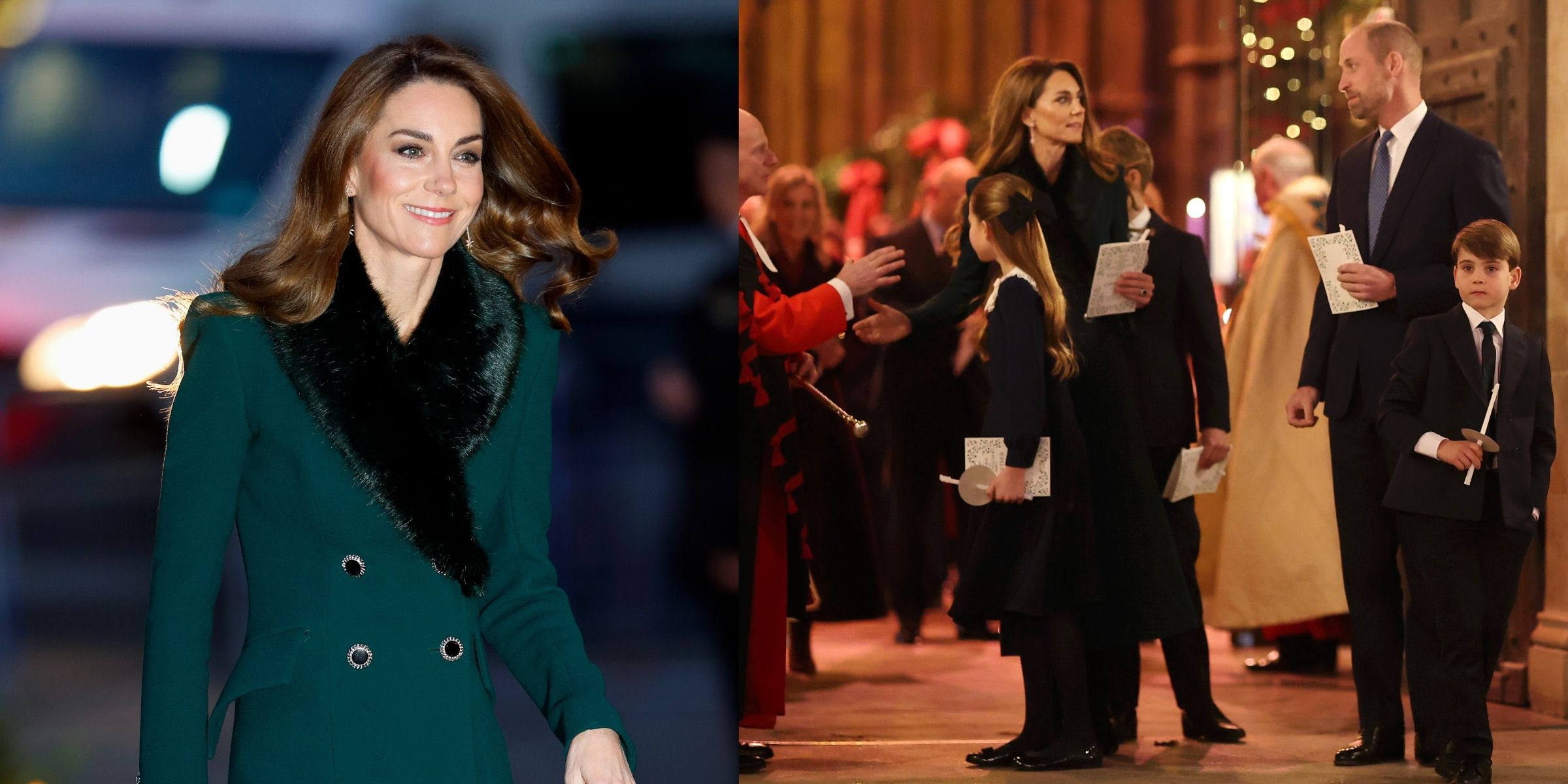 Catherine, Princess of Wales | Princess Charlotte, Catherine, Princess of Wales, Prince William, and Prince Louis | Source: Getty Imags