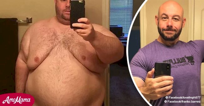 Man loses 222-lbs after wife left him for being too fat for sex.