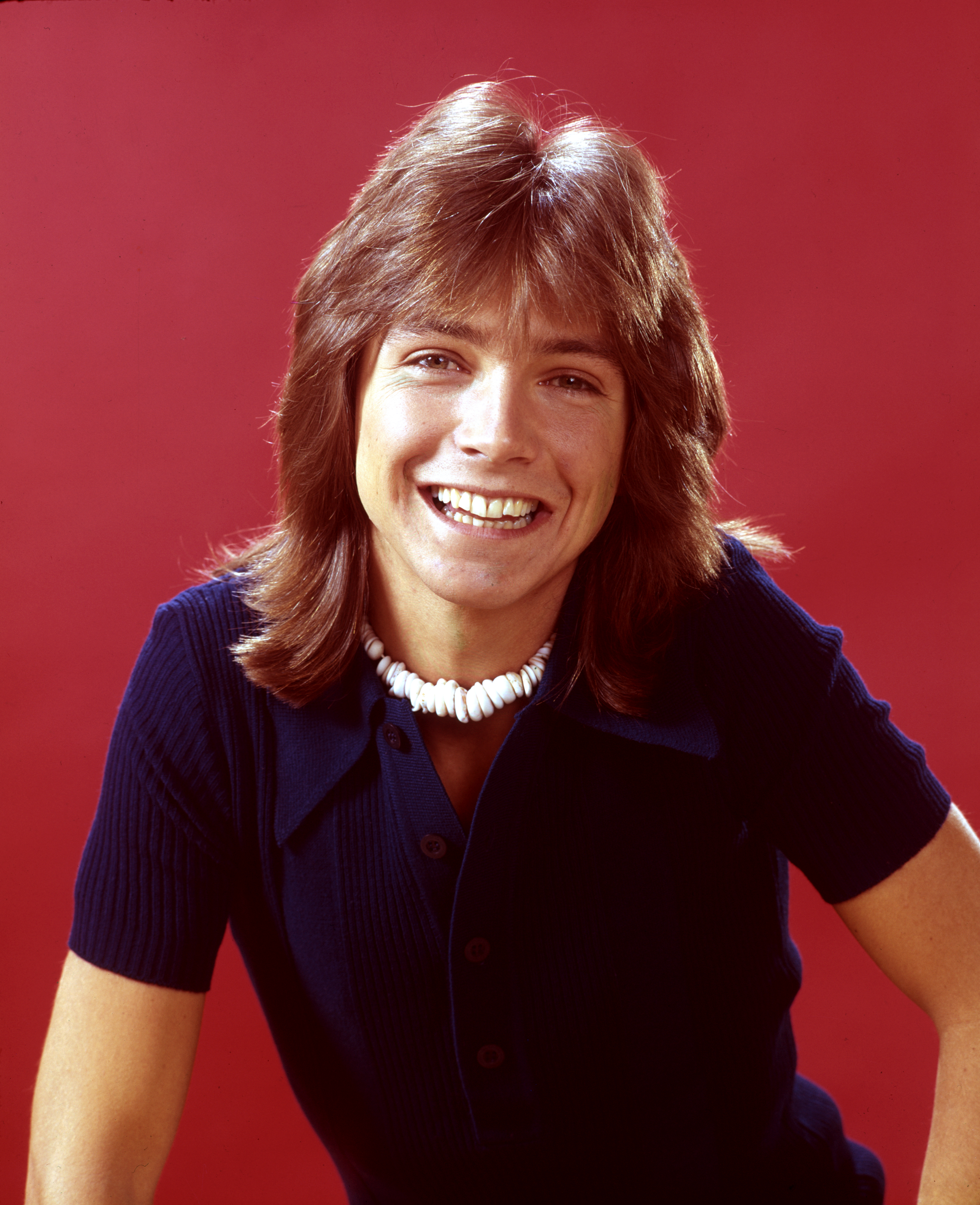 David Cassidy photographed for "The Partridge Family" in 1972. | Source: Getty Images