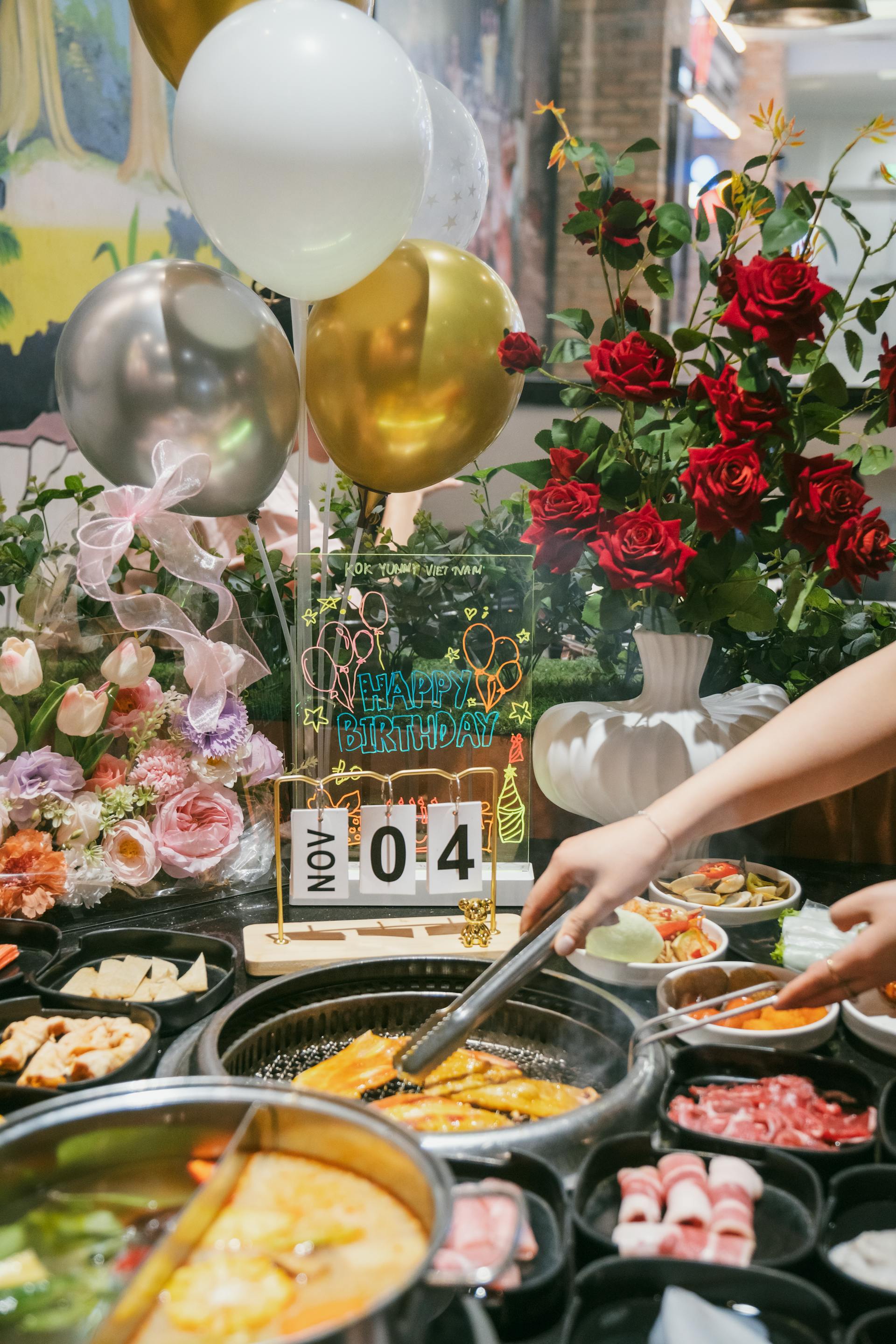 A festive birthday celebration with hot pot dining | Source: Pexels