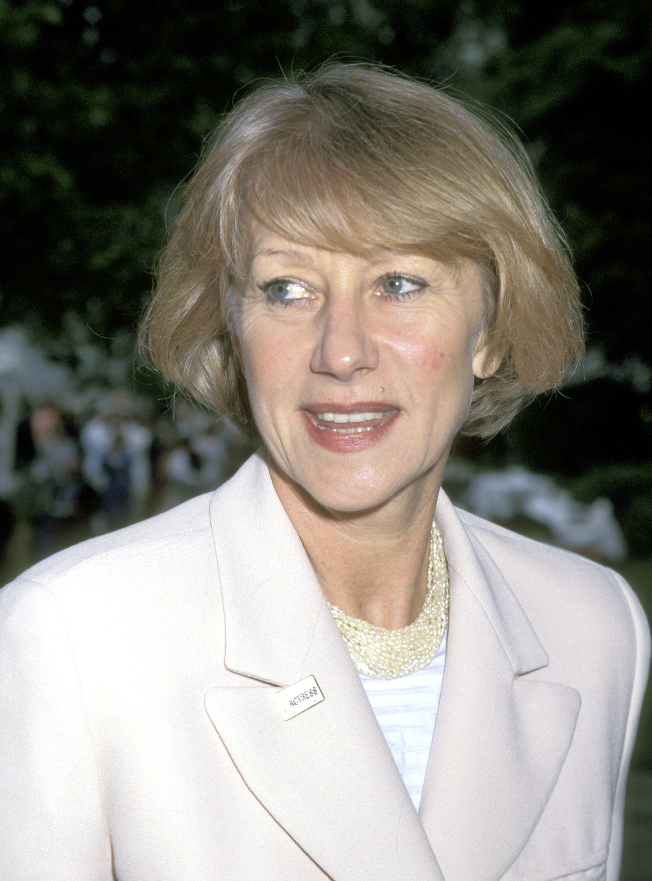 Mirren is pictured during the Tony Award Nominees Party on 30 May 1995 at Gracie Mansion in New York City. Ten years on, and refinement has taken center stage. Her sleek blond bob and soft neutral tones revealed a quieter confidence — but the spotlight still followed her every move.