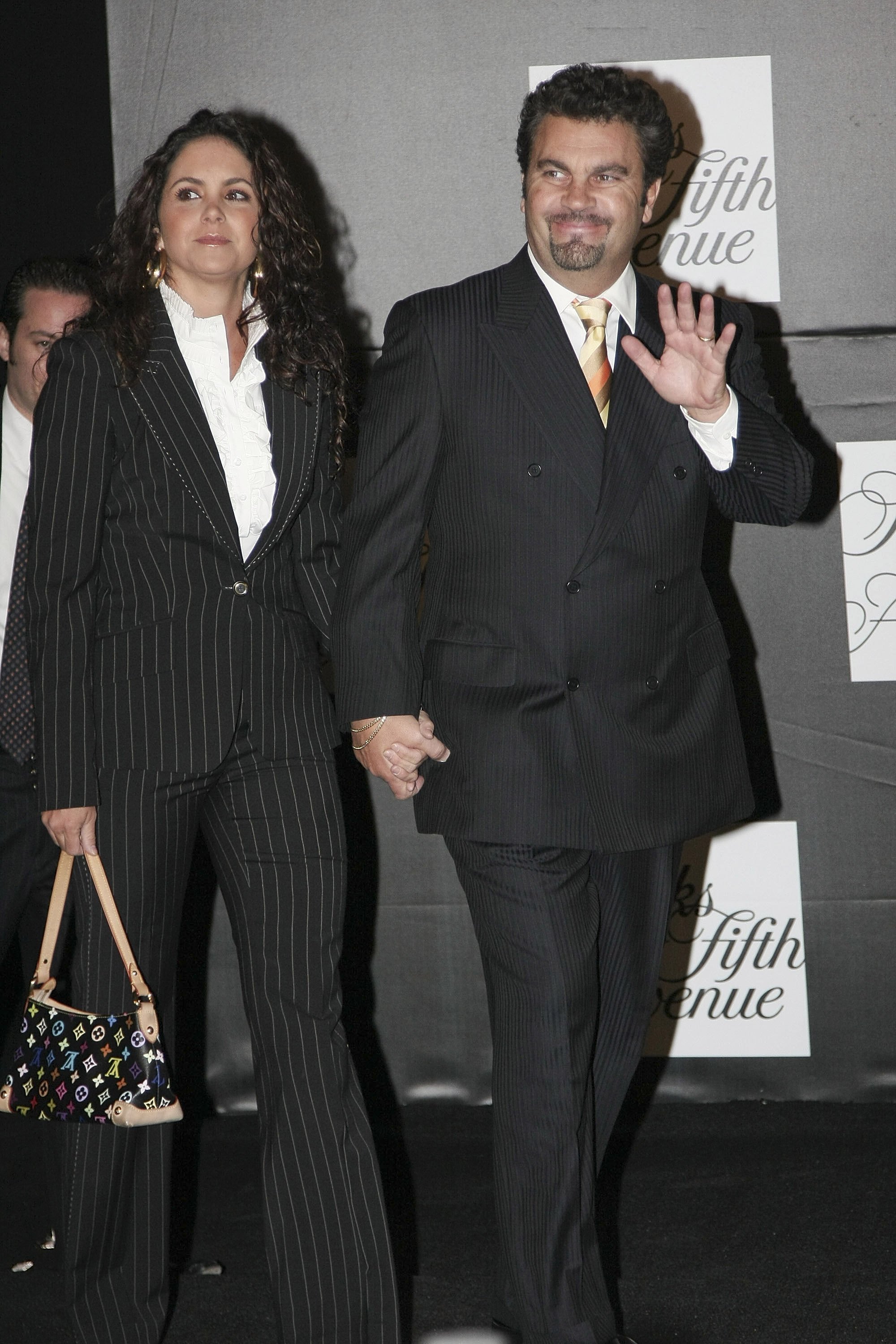 Lucero y Manuel Mijares en Ciudad de México en 2007. | Foto: Getty Images