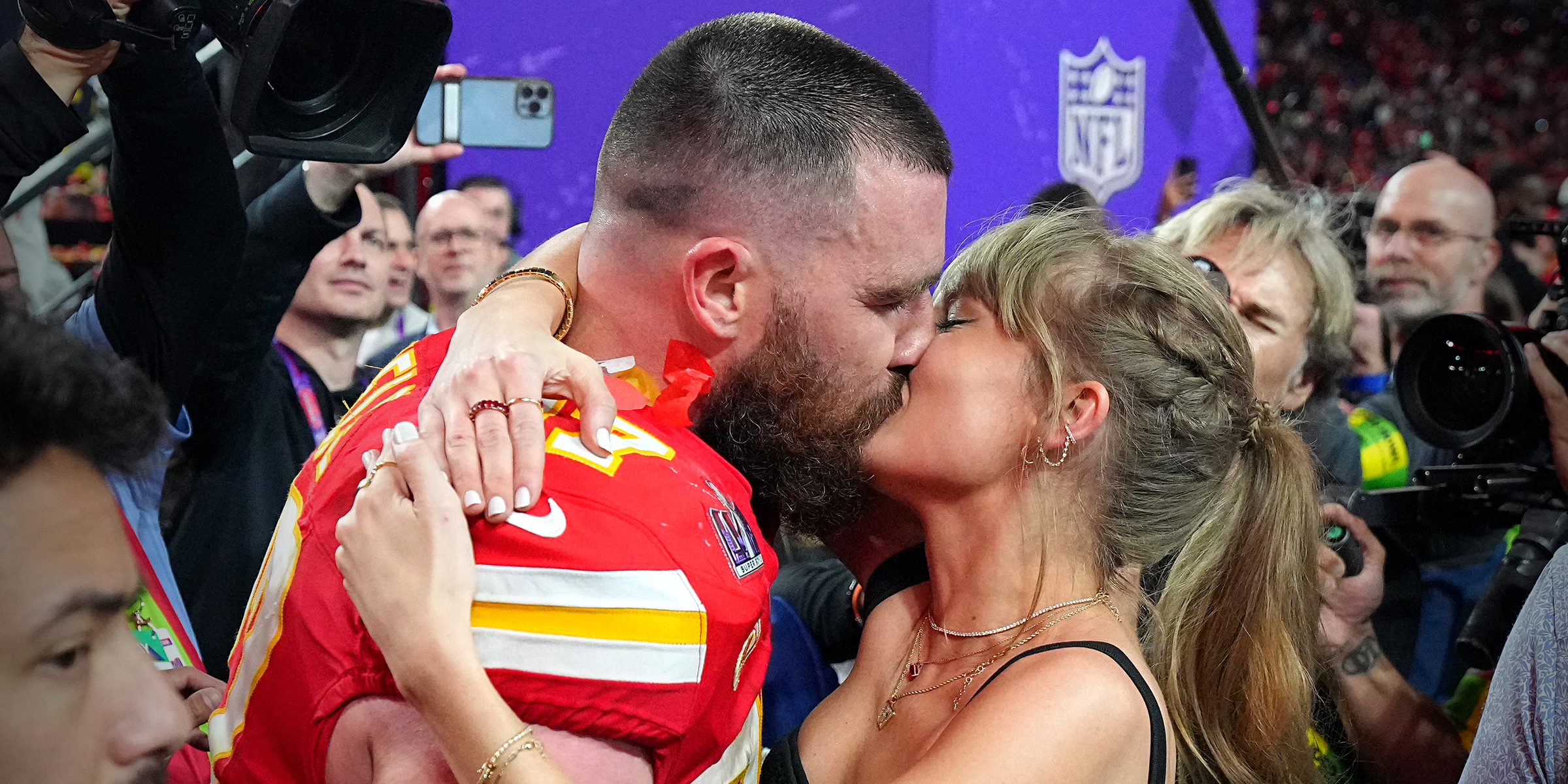 Taylor Swift and Travis Kelce | Source: Getty Images