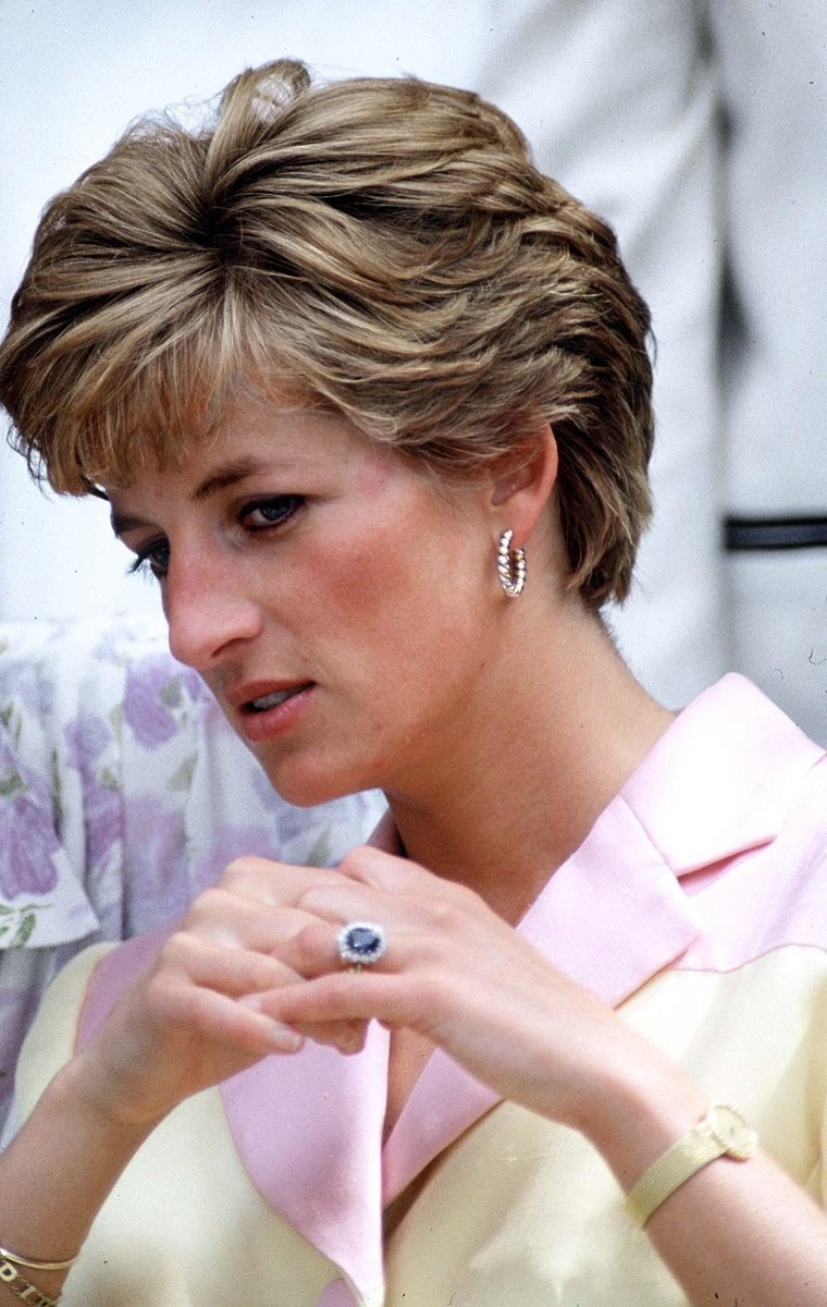 Princesa Diana en Brasil, abril de 1991. | Foto: Getty Images