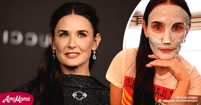 picture Present Day Demi Moore 2020 demi moore looks unrecognizable in new