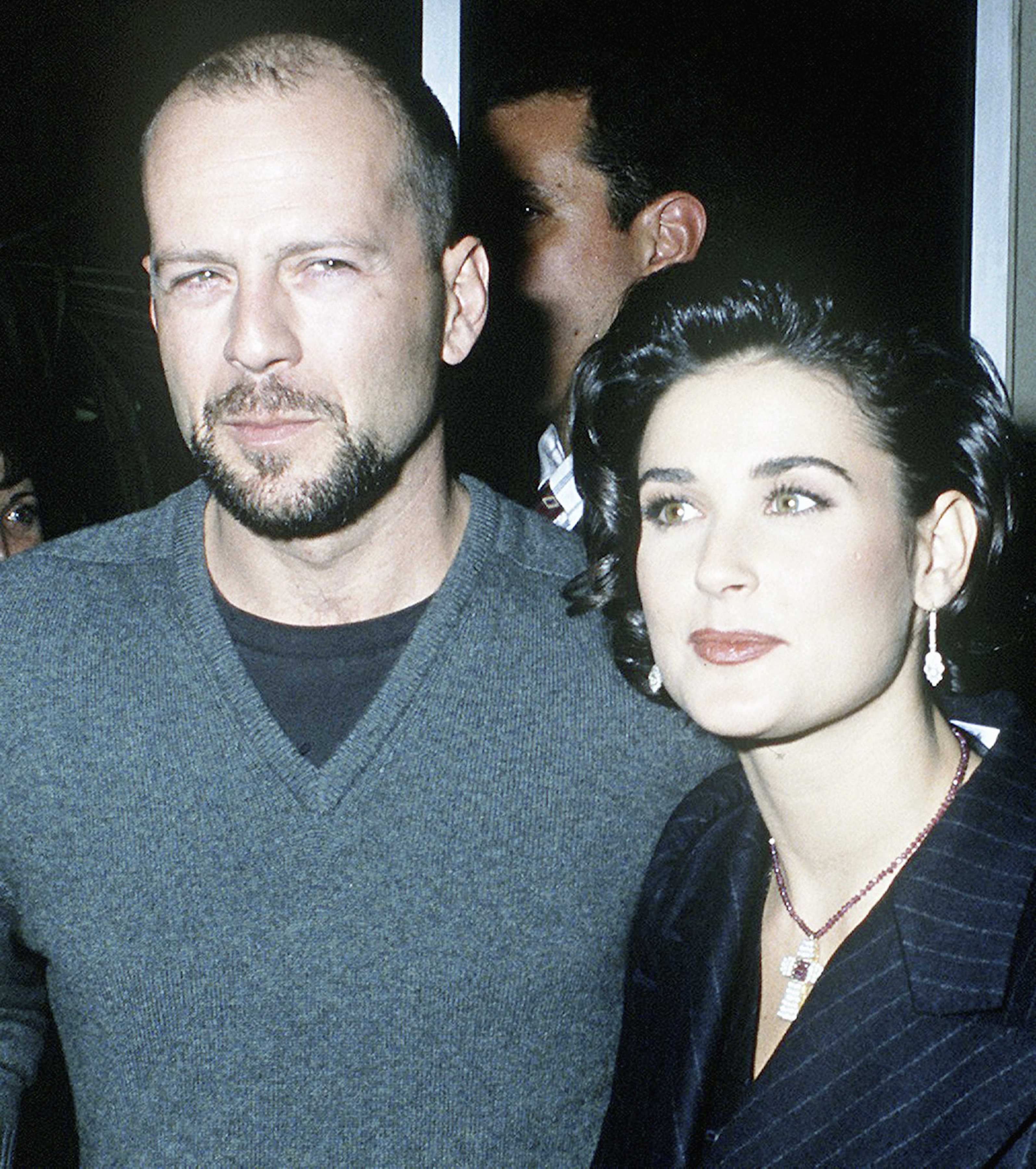 Bruce Willis and Demi Moore attend 'A Few Good Men' Westwood Premiere at Mann Village Theatre in Westwood, California. | Source: Getty Images