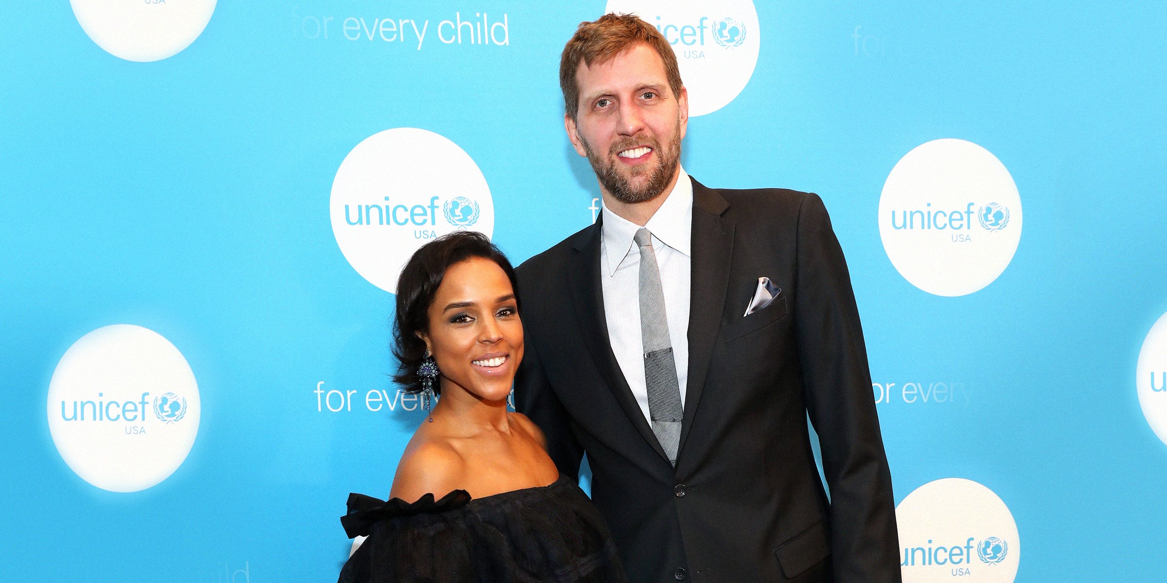 Jessica Olsson and Dirk Nowitzki | Source: Getty Images