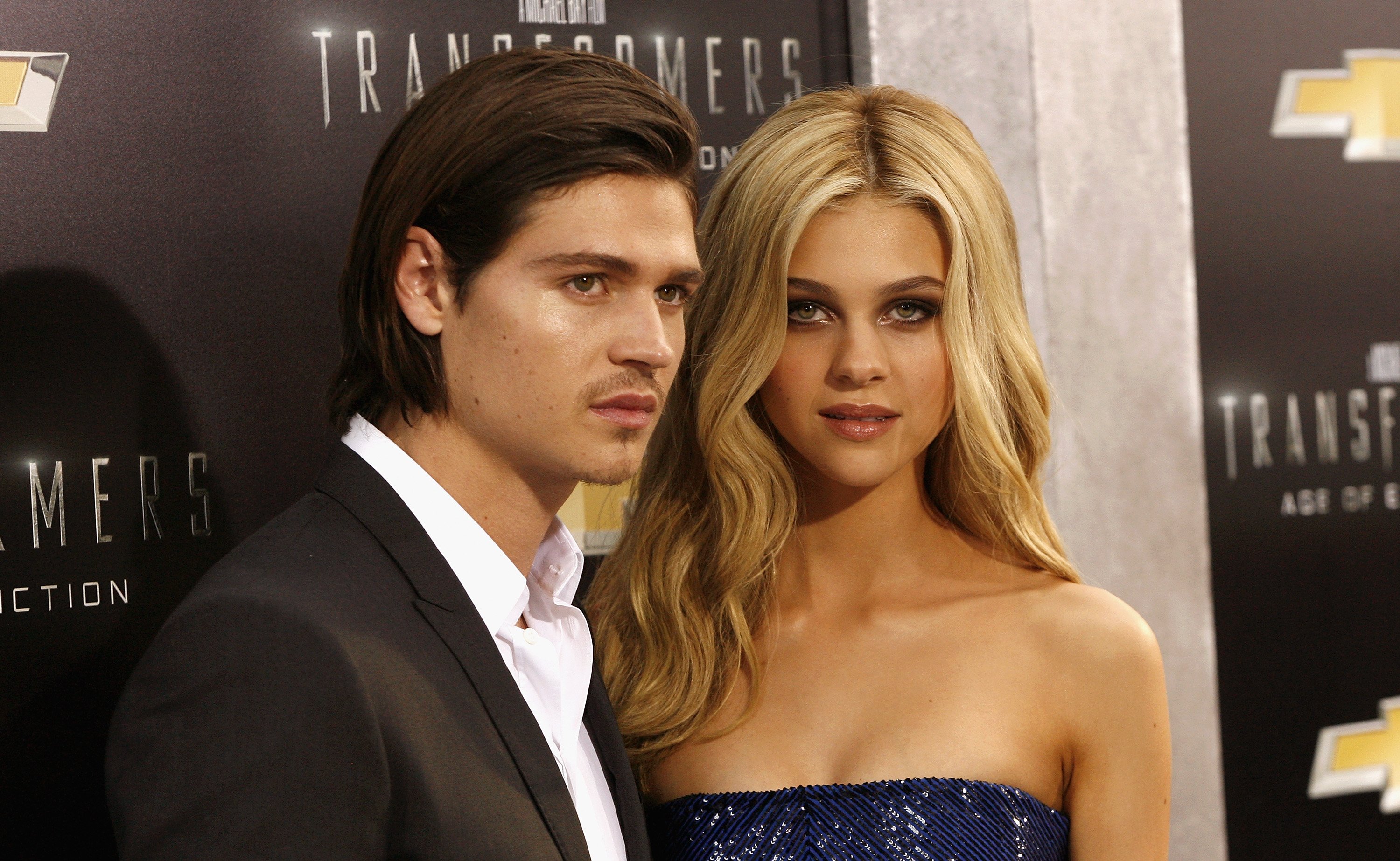 Actress Nicola Peltz (R) with brother Will Peltz attend the "Transformers: Age Of Extinction" New York Premiere at the Ziegfeld Theater on June 25, 2014, in New York City. | Source: Getty Images