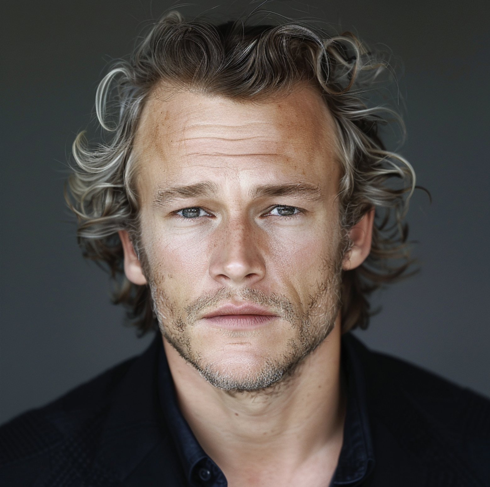 AI image of Heath Ledger in old age | Source: Midjourney