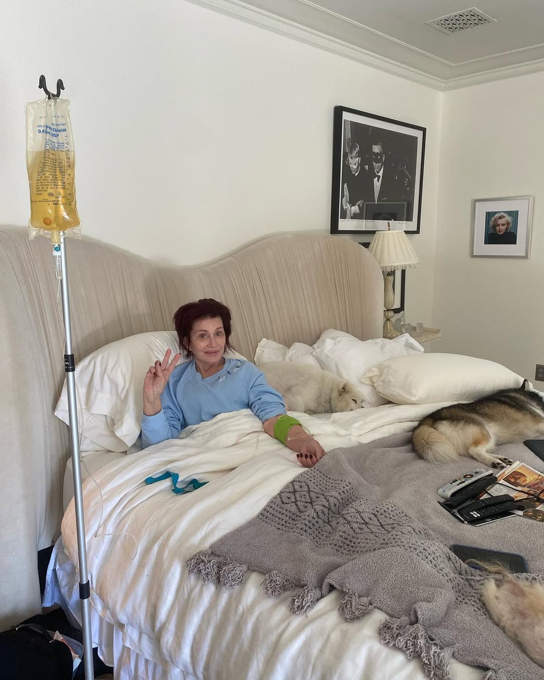 Sharon Osbourne from a post dated May 4, 2022. | Source: Instagram/sharonosbourne