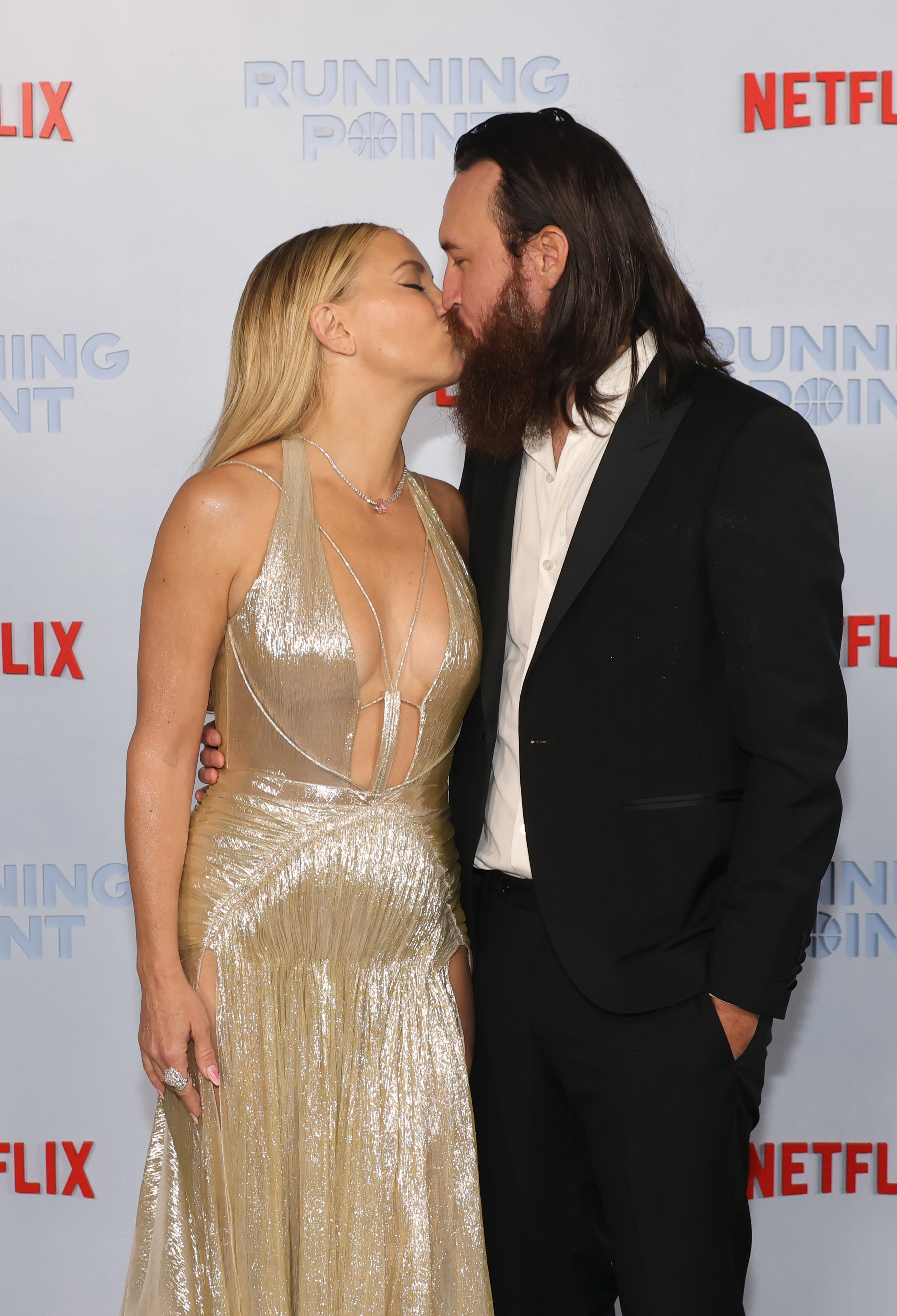 Kate Hudson, and Danny Fujikawa at Netflix's "Running Point" Premiere held at The Egyptian Theatre on February 13, 2025, in Los Angeles, California | Source: Getty Images