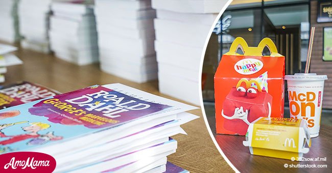 McDonald's replaces Happy Meal toys with books to encourage children to read